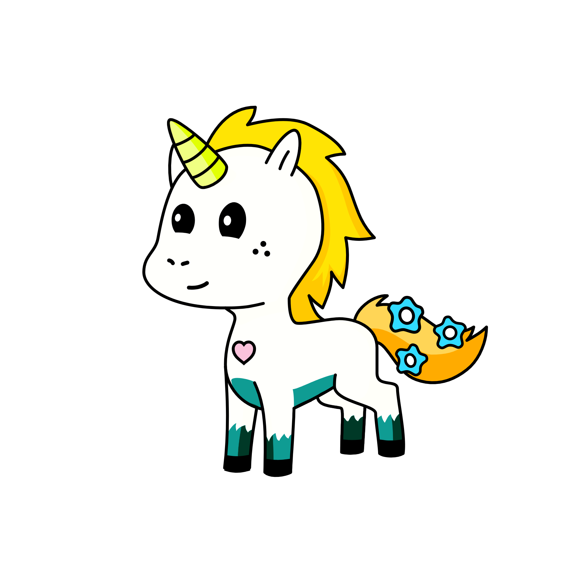 Crafty, the unicorn