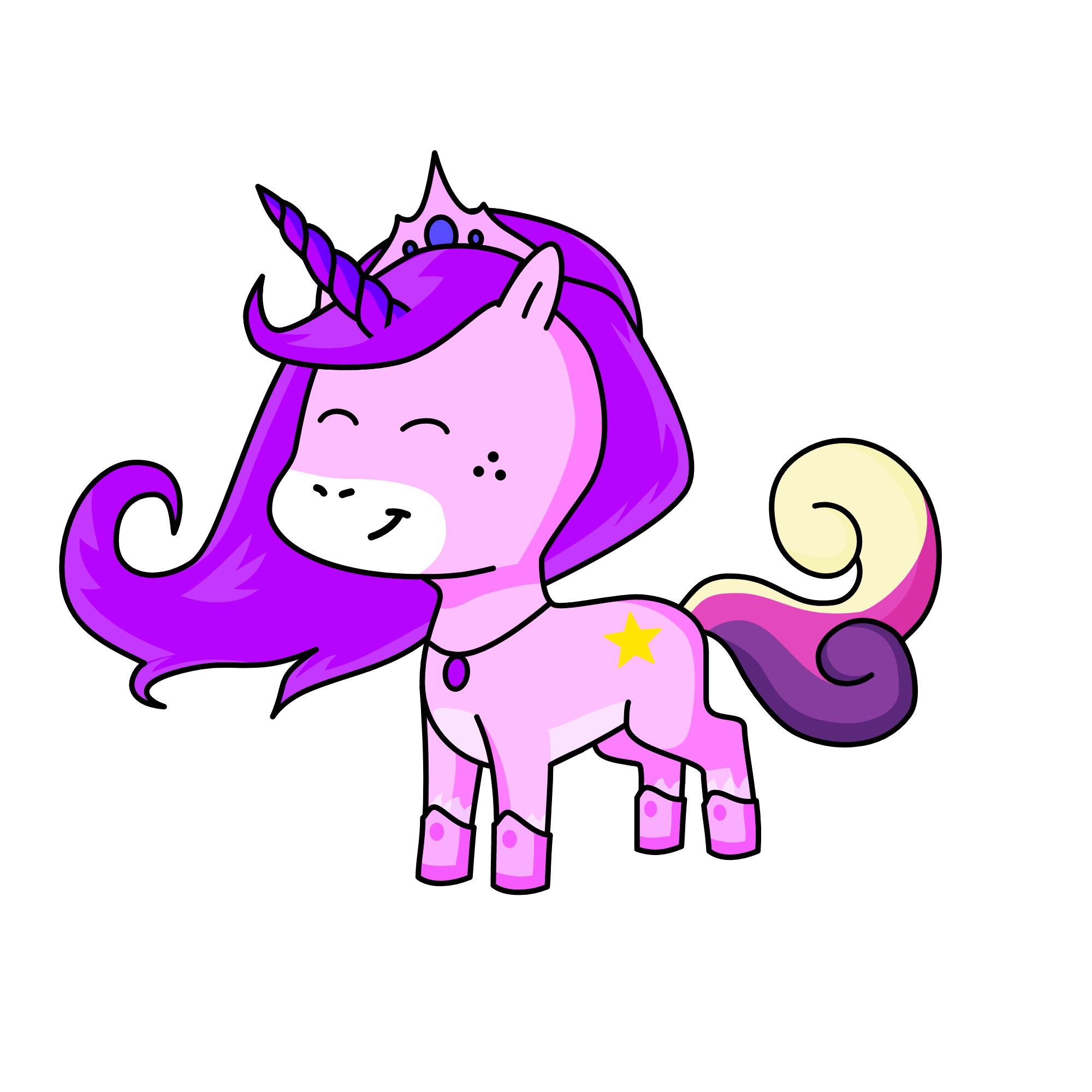 Princess Night!, the unicorn