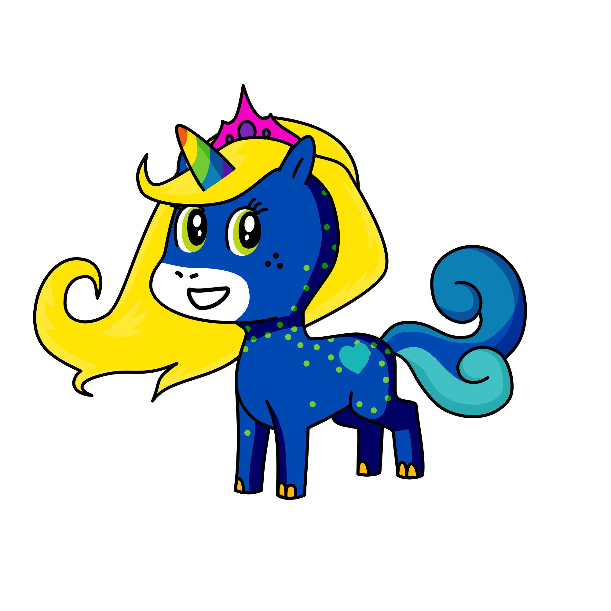 Sheeta, the unicorn
