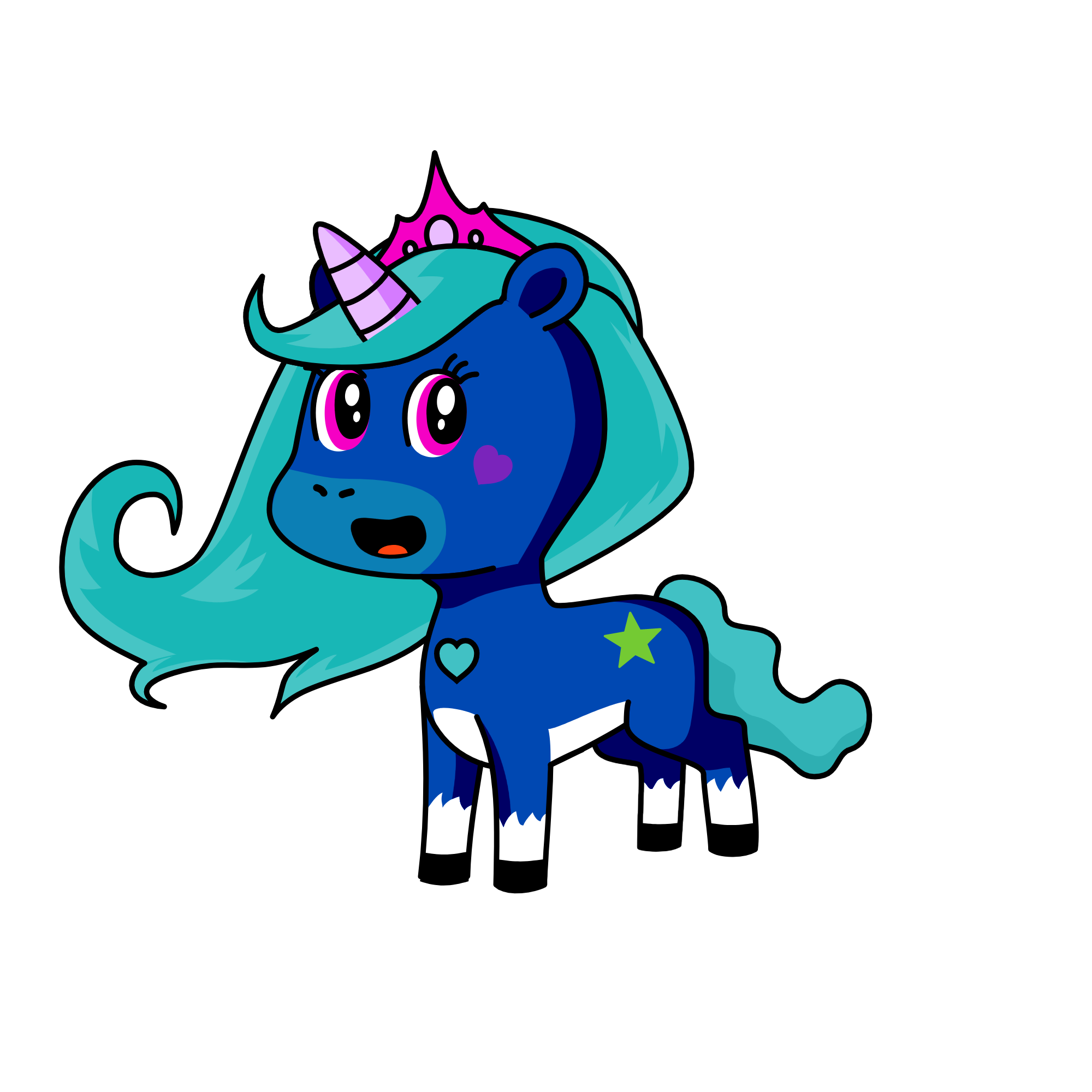 Mary, the unicorn