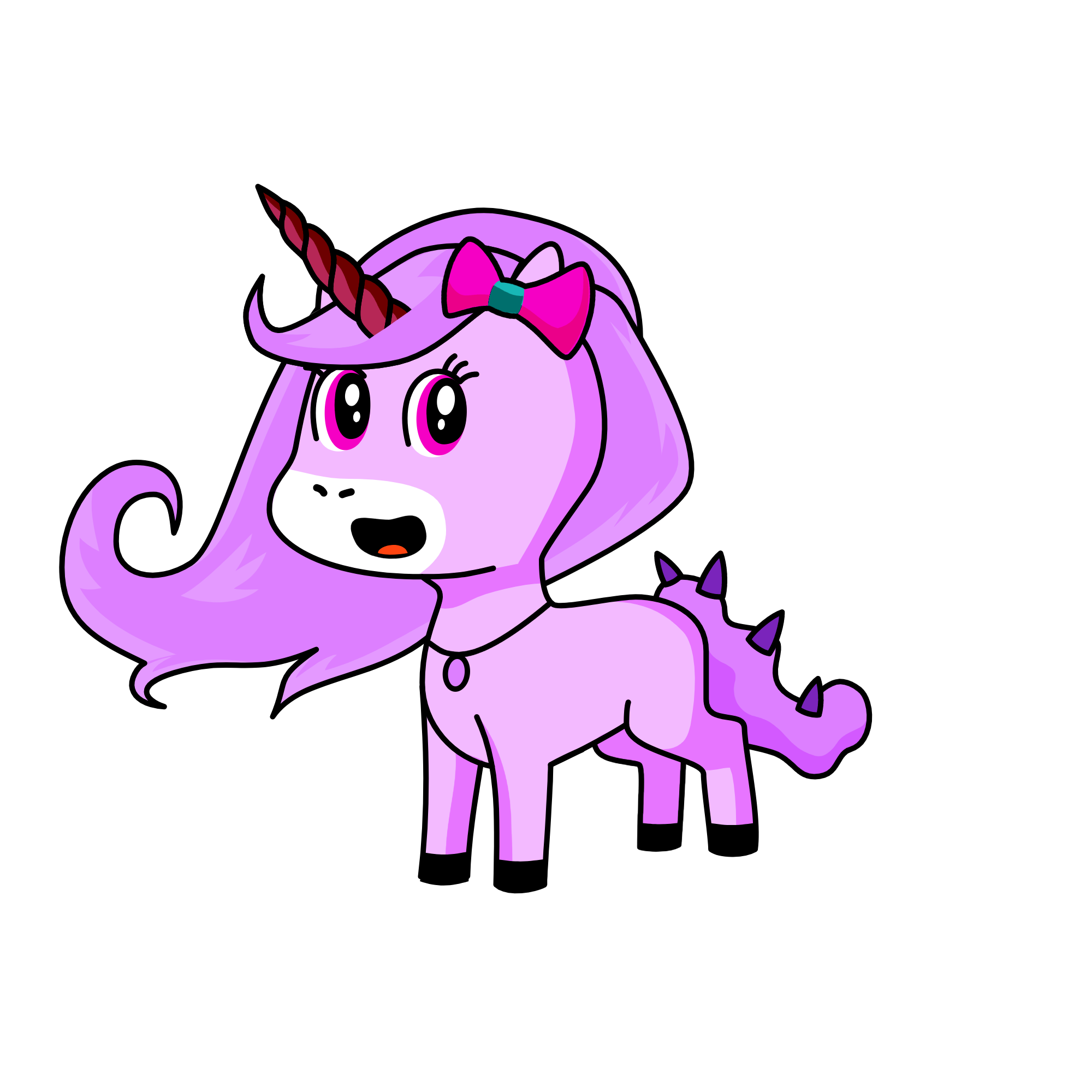 Luna, the unicorn