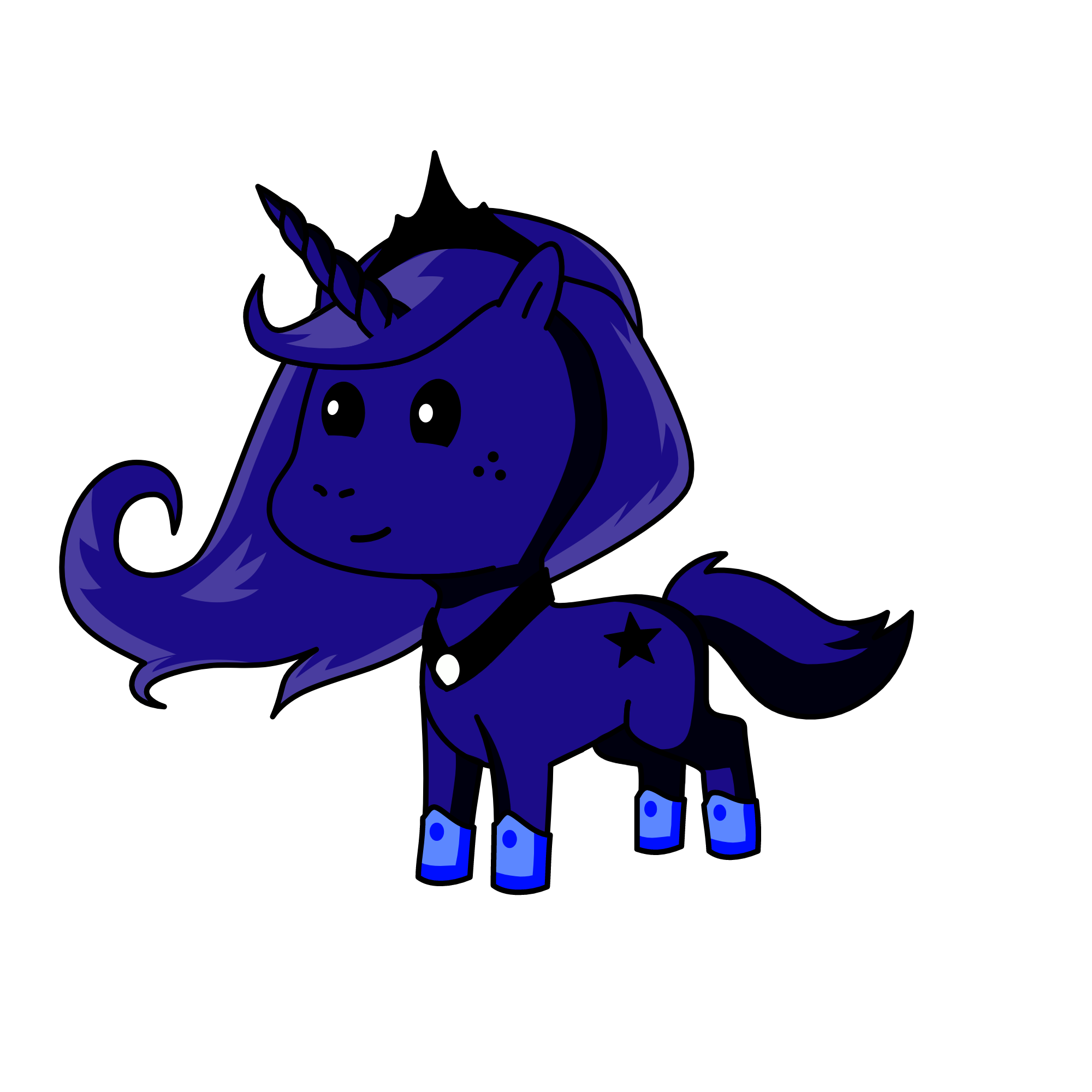 princess luna, the unicorn
