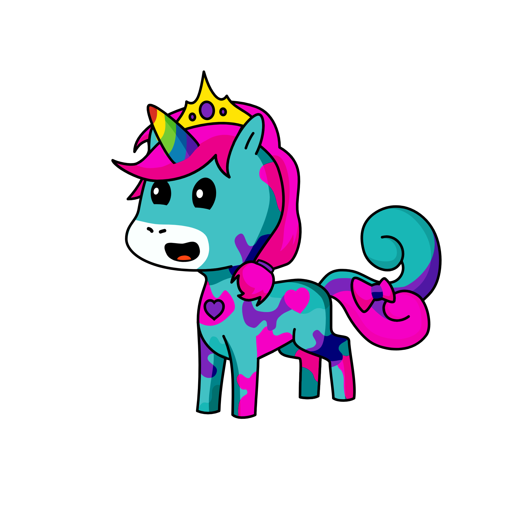 Sky, the unicorn