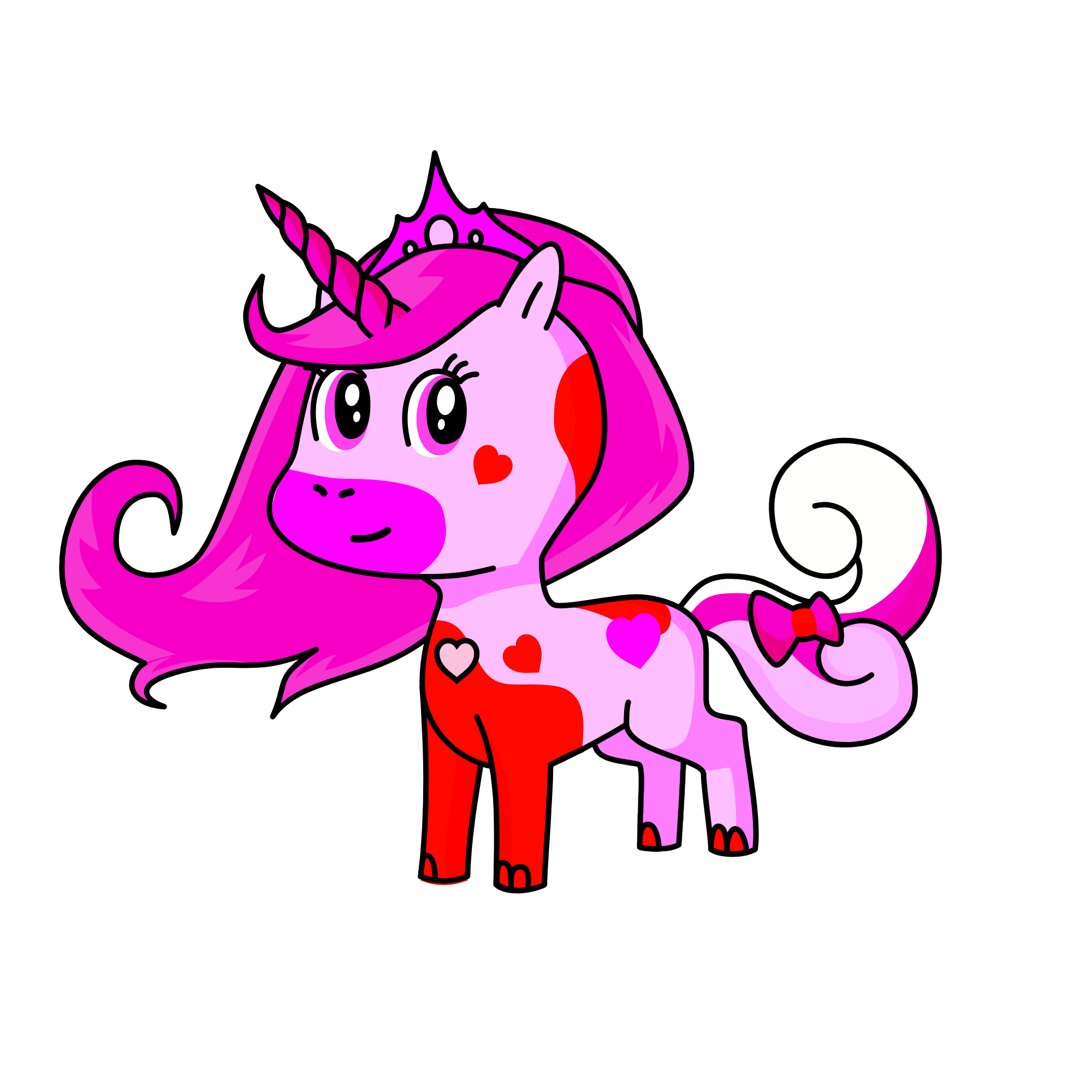 valentine, the unicorn