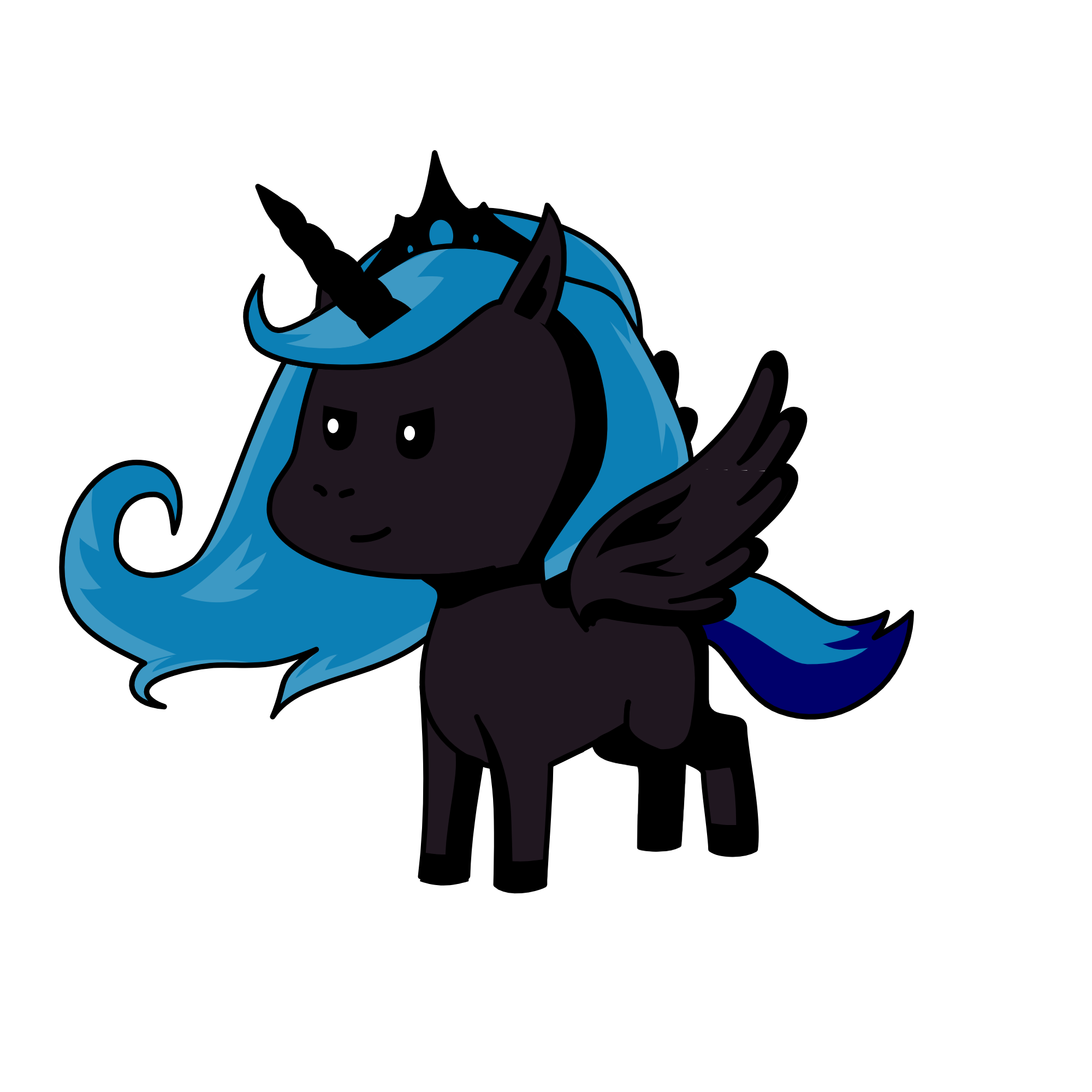 queen chrysalis , the unicorn