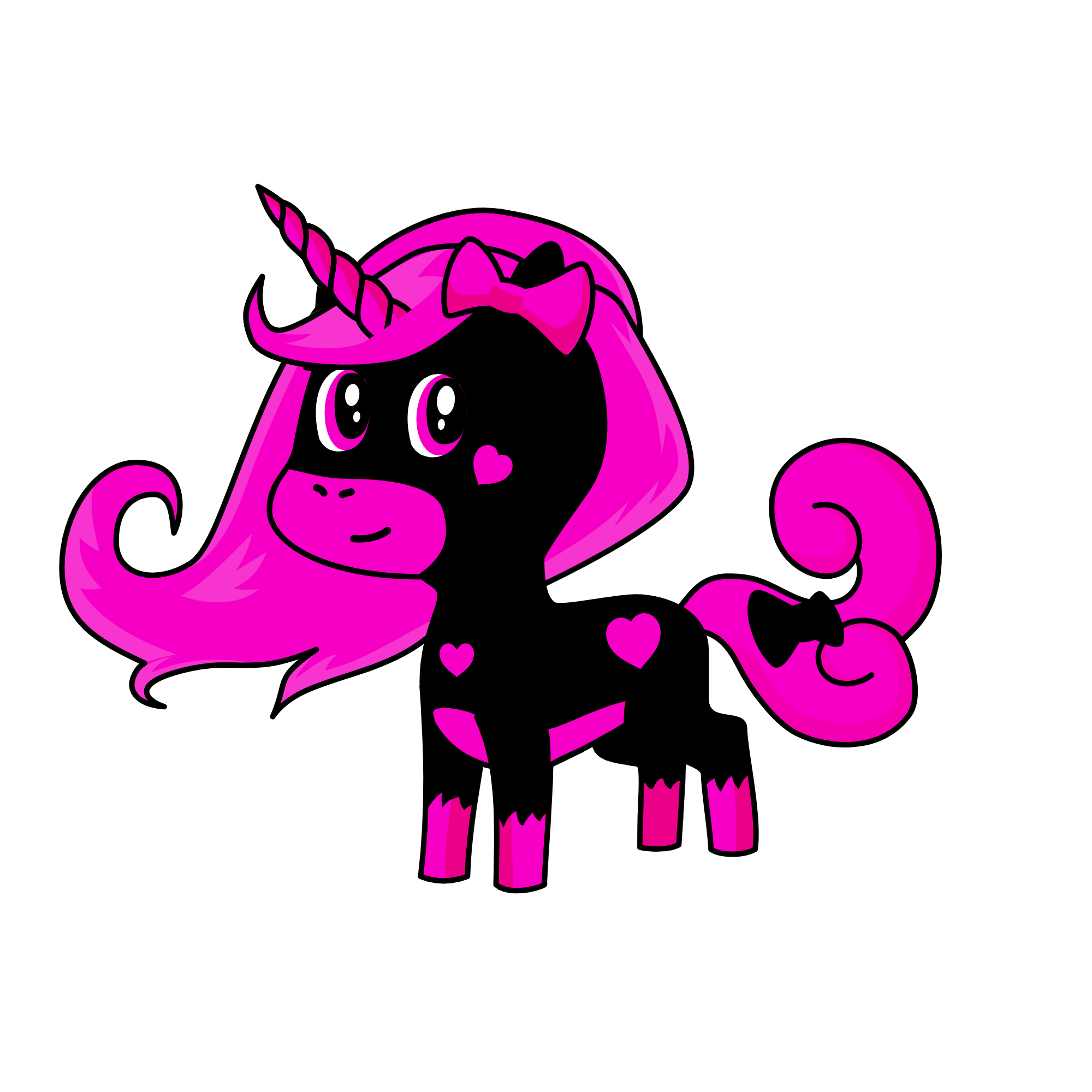 Cool Neon, the unicorn
