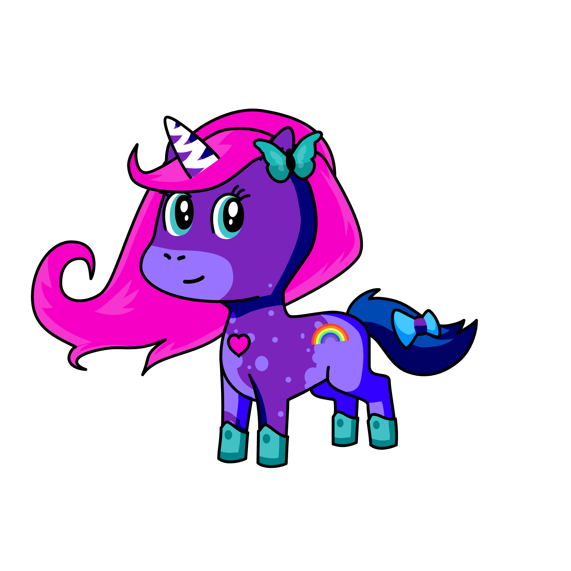 Luna, the unicorn