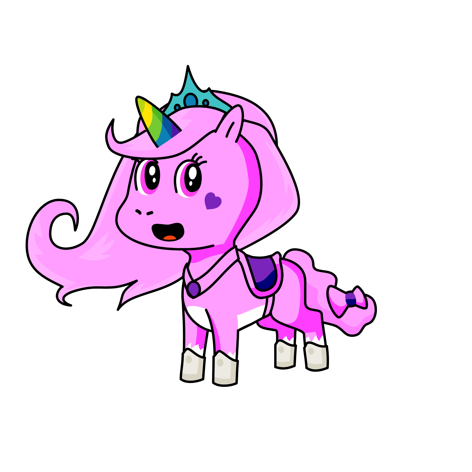 mia, the unicorn