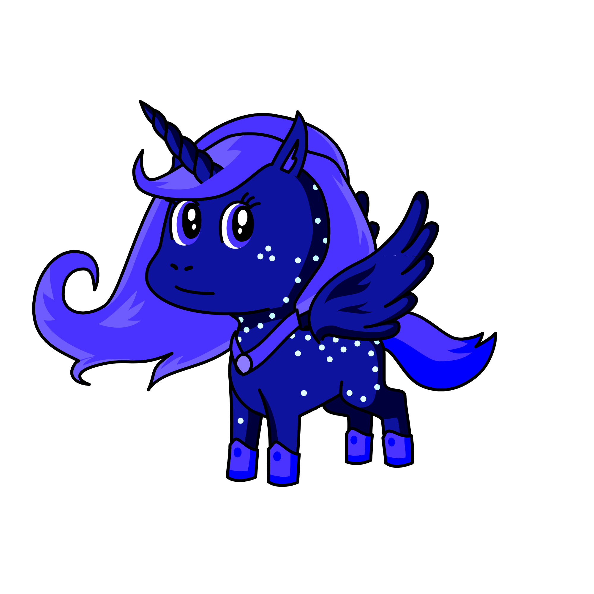 princess luna, the unicorn