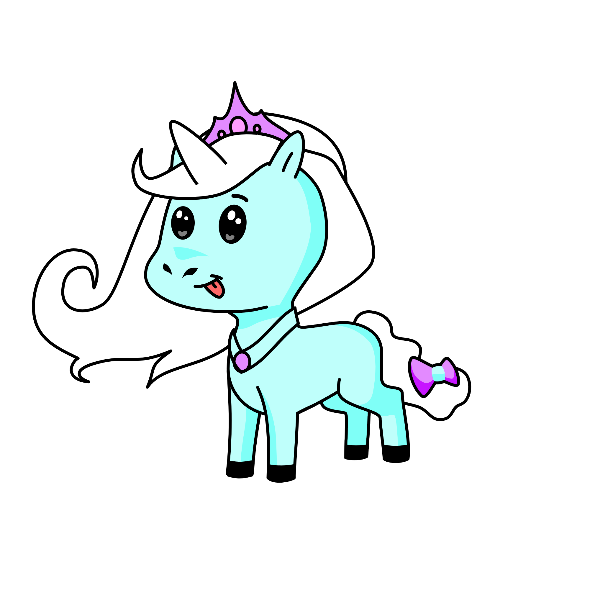 leah, the unicorn