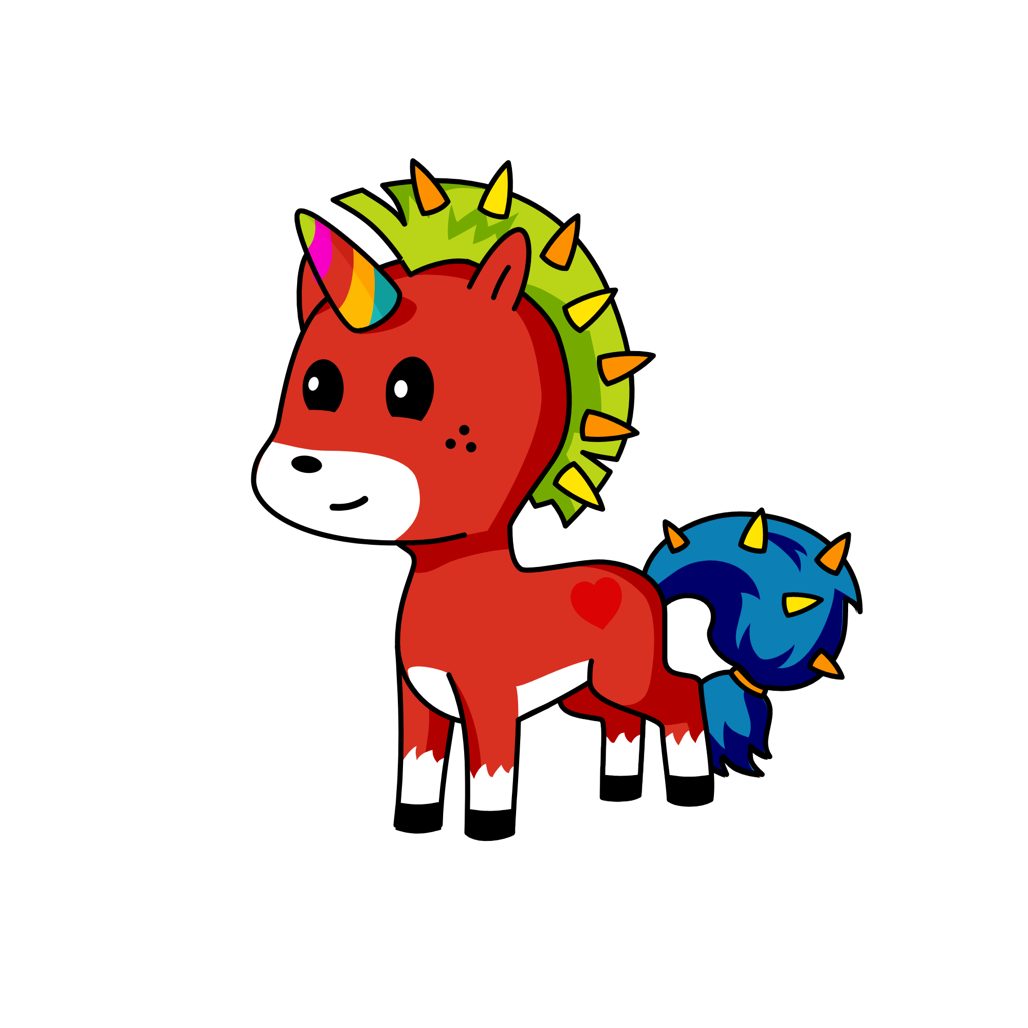 hhhh, the unicorn
