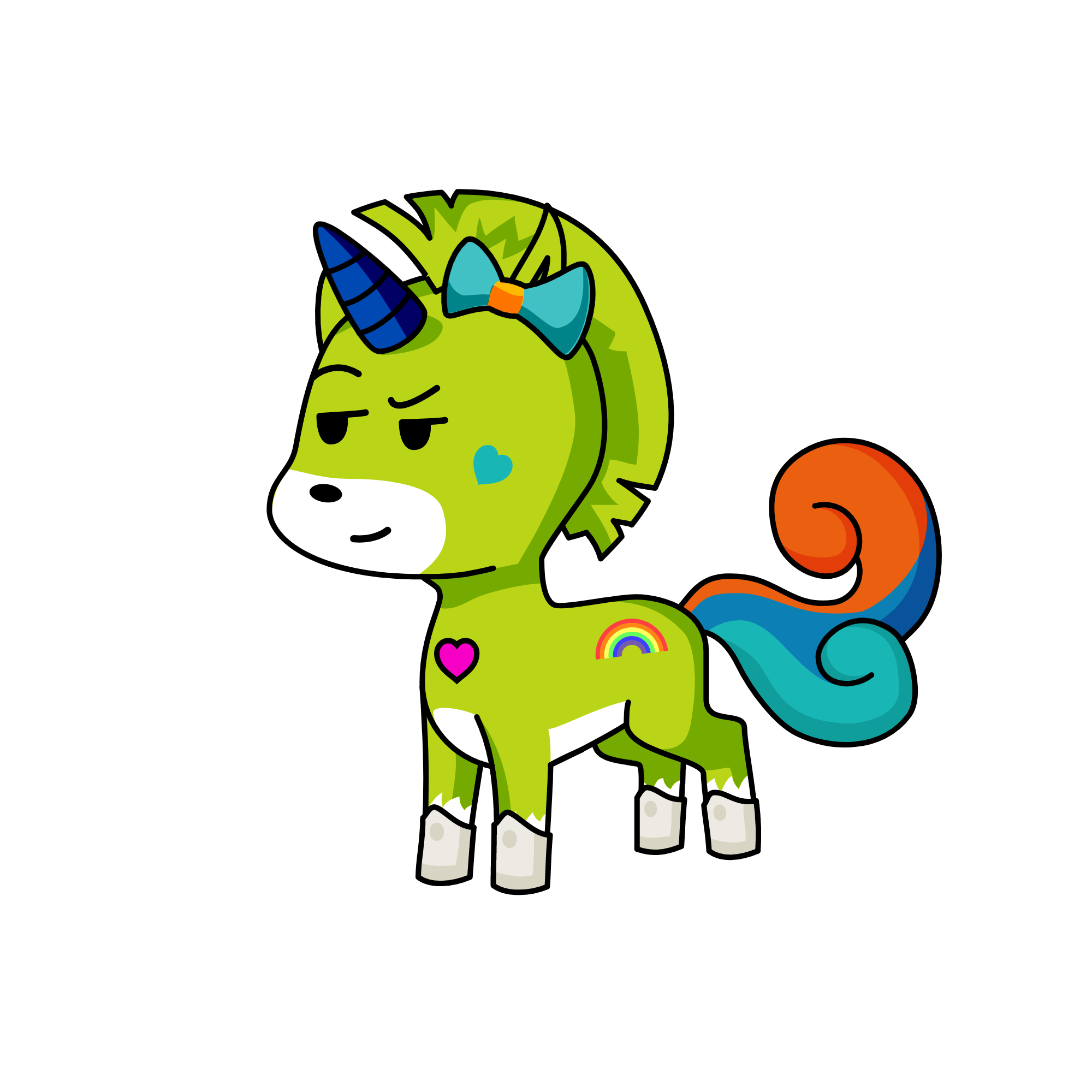 fuck head, the unicorn