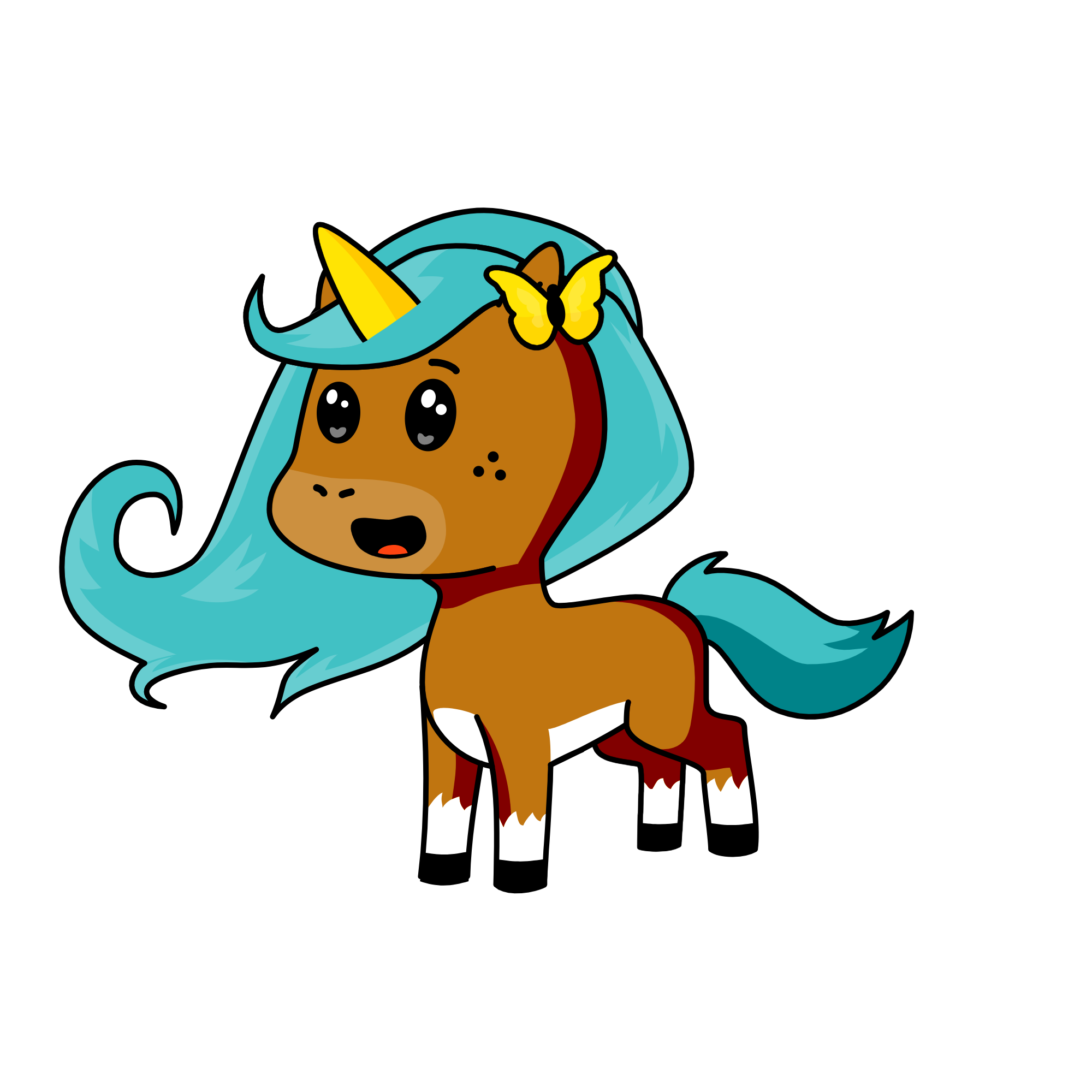 Penny, the unicorn