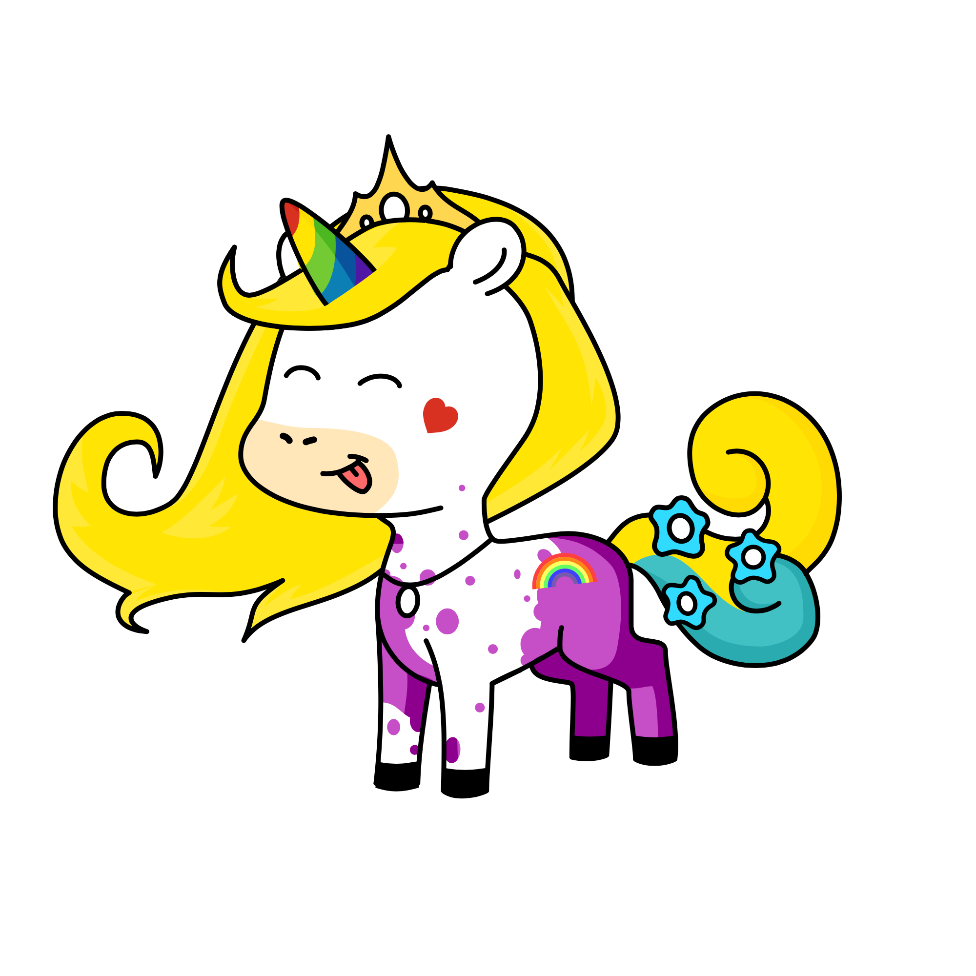 sweety pie!!! :) , the unicorn