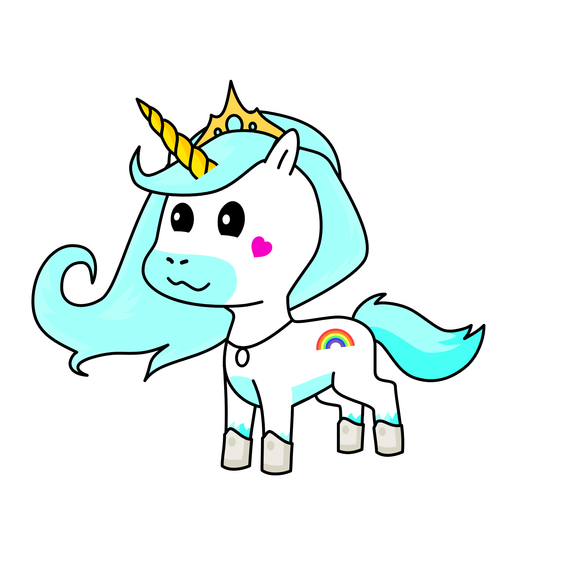 queen of the sky, the unicorn