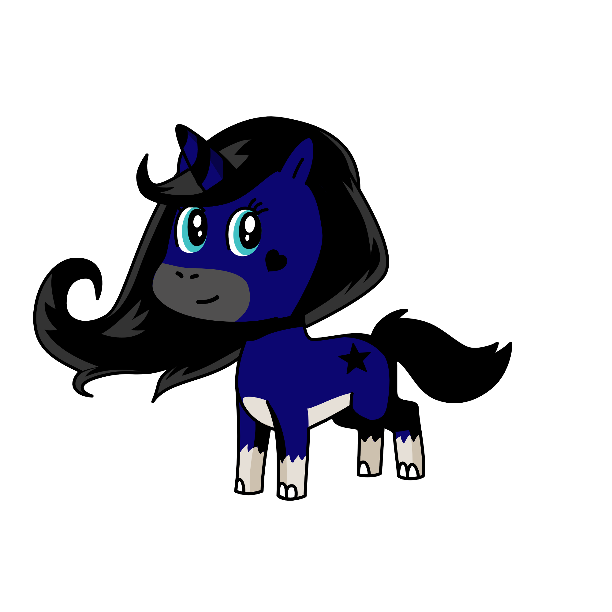 Comet, the unicorn