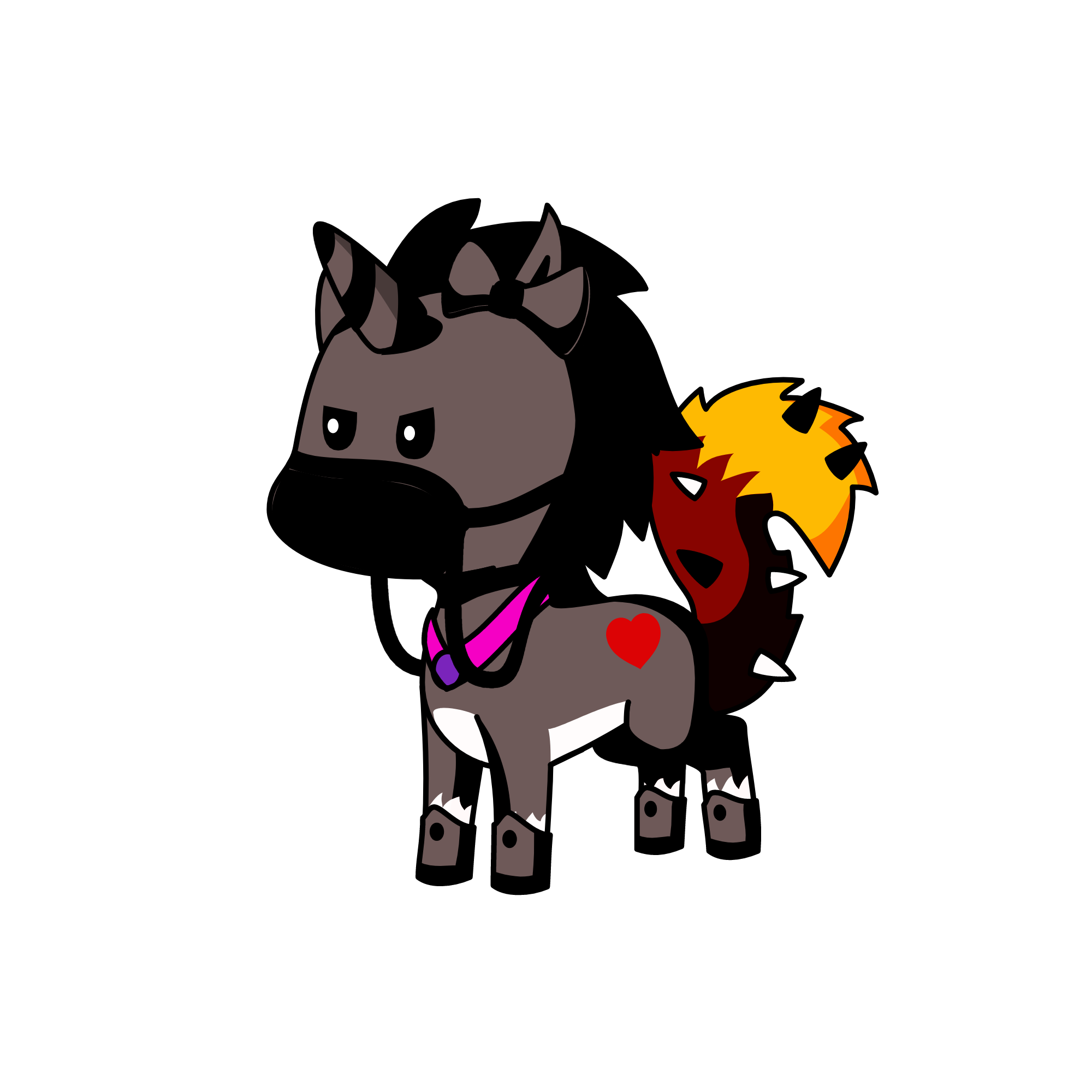 Camo, the unicorn