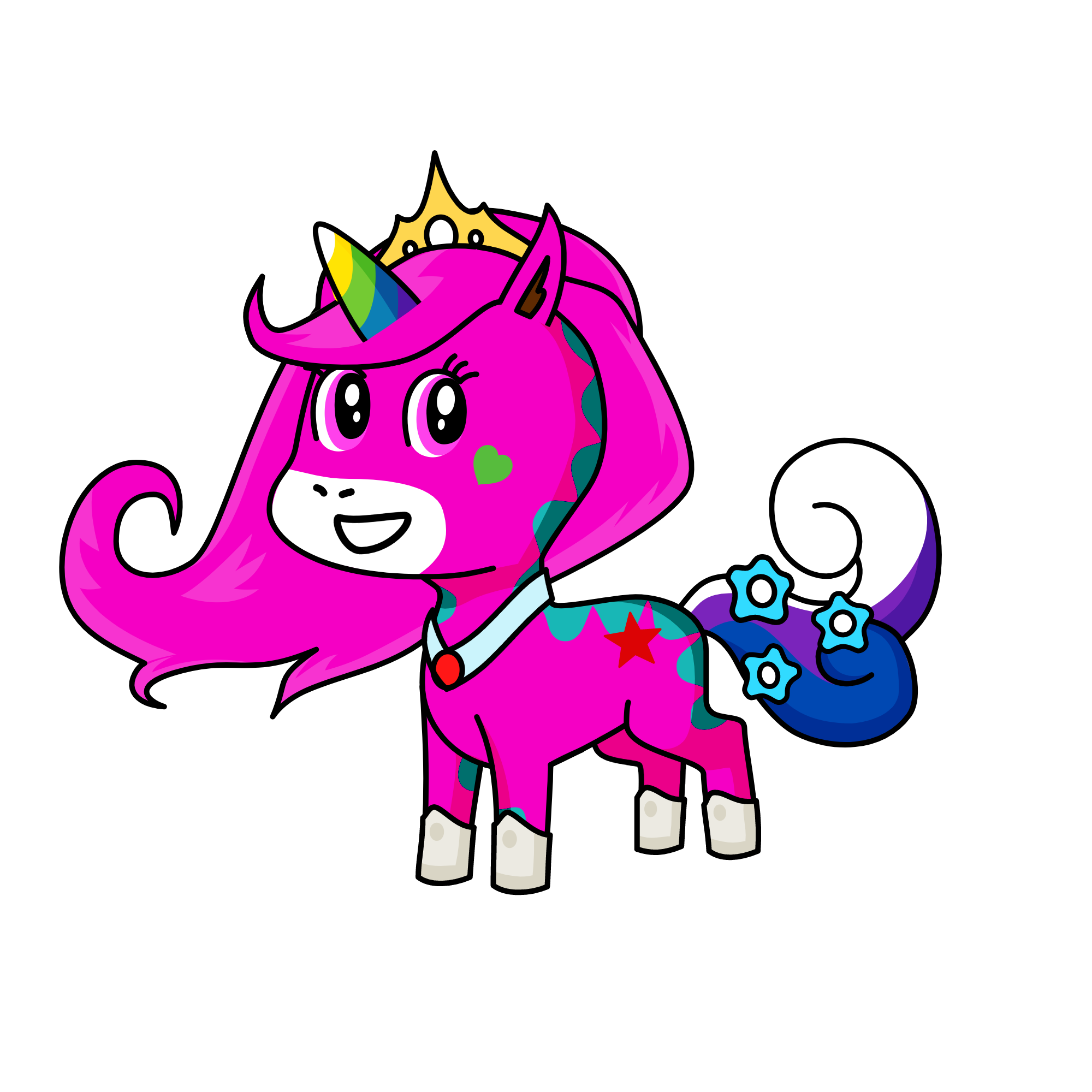 o, the unicorn