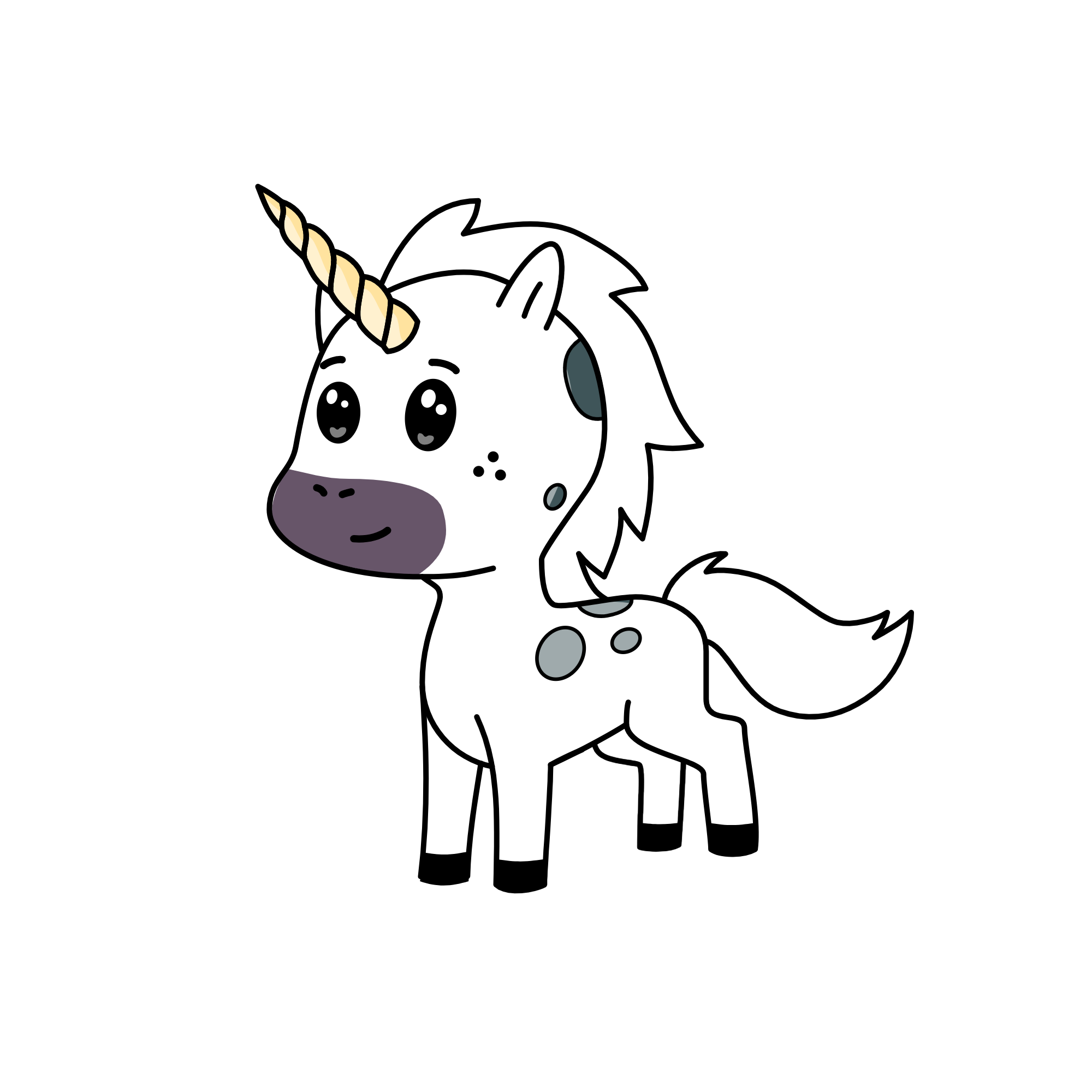 moon, the unicorn