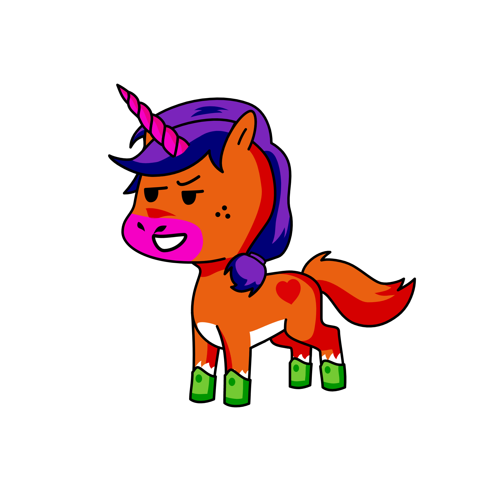 weirdo, the unicorn