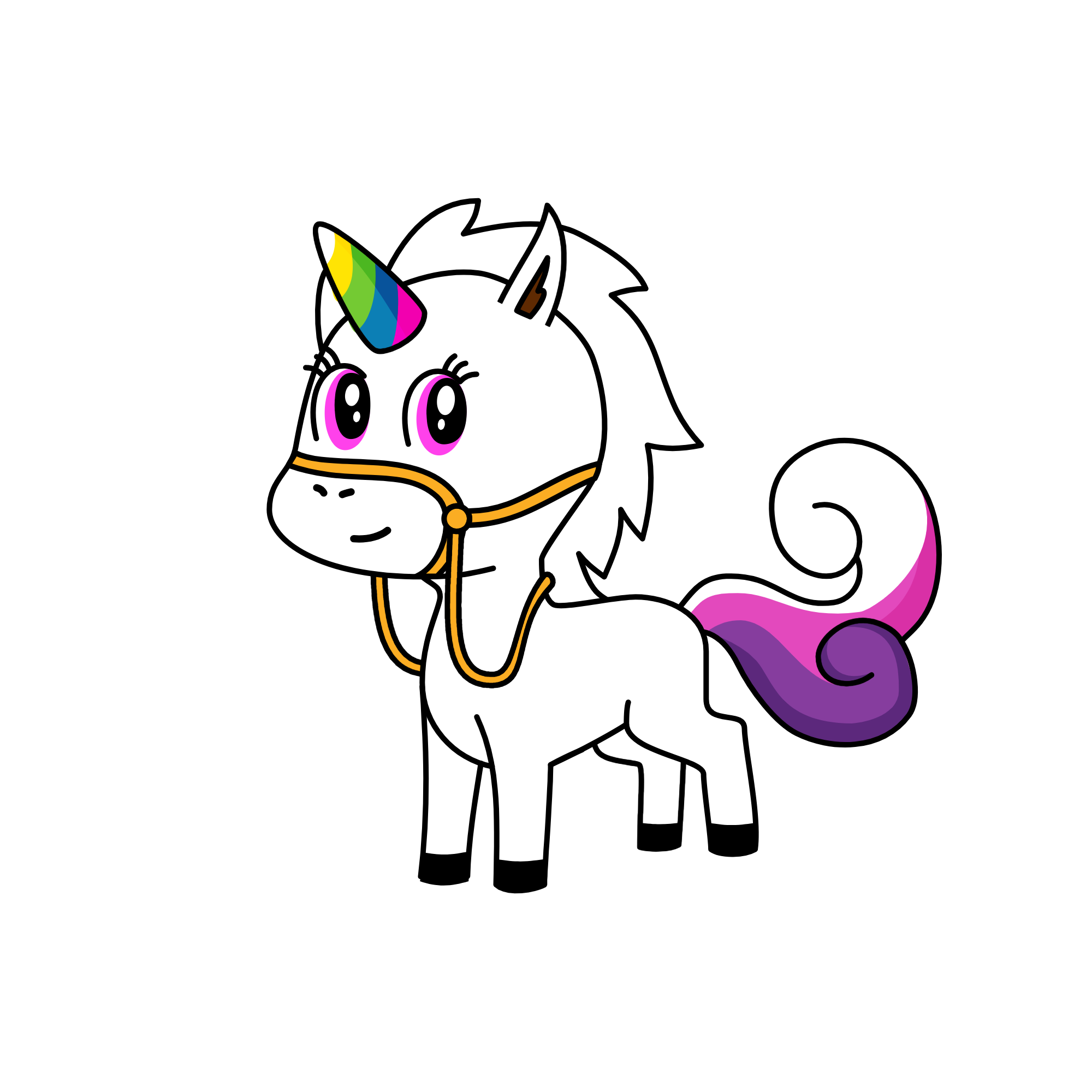 fluffy, the unicorn