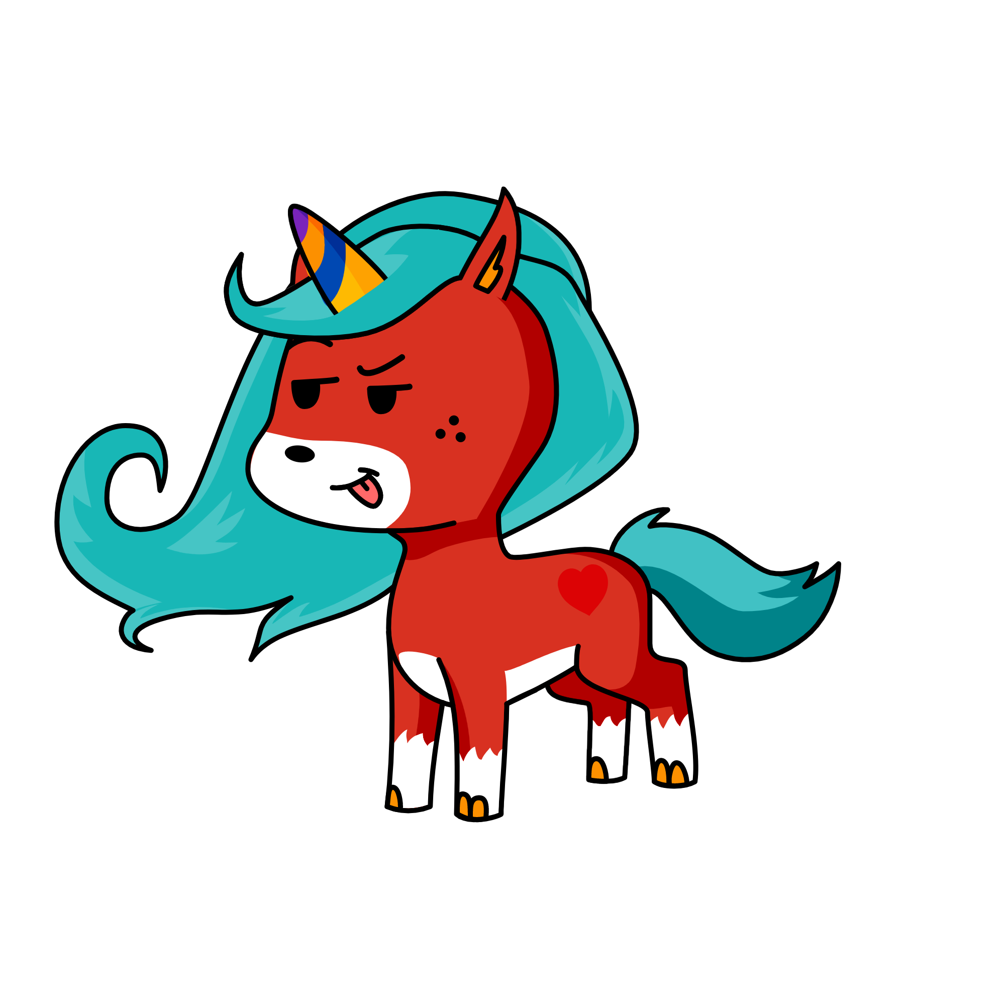 puppycorn, the unicorn