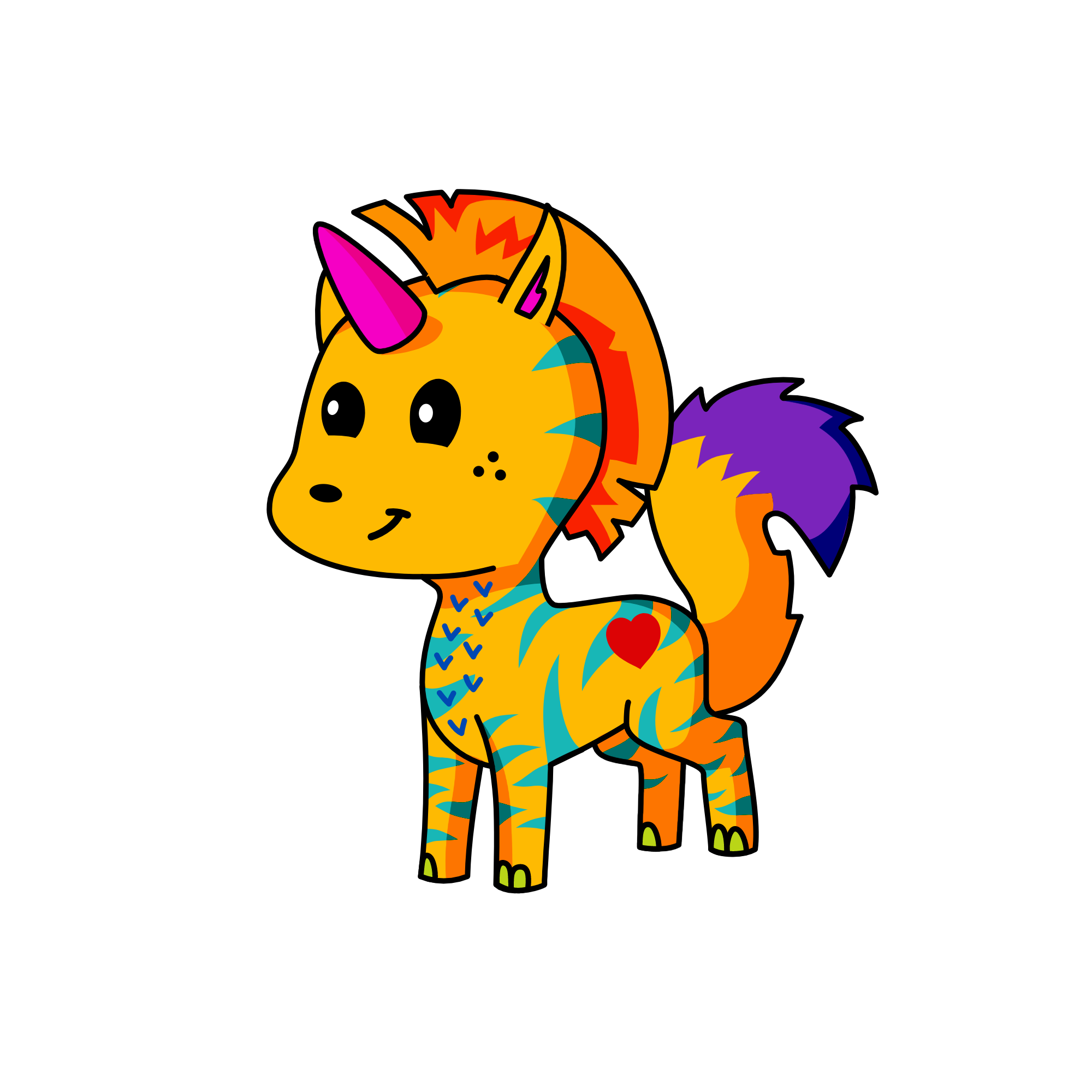 Flash, the unicorn
