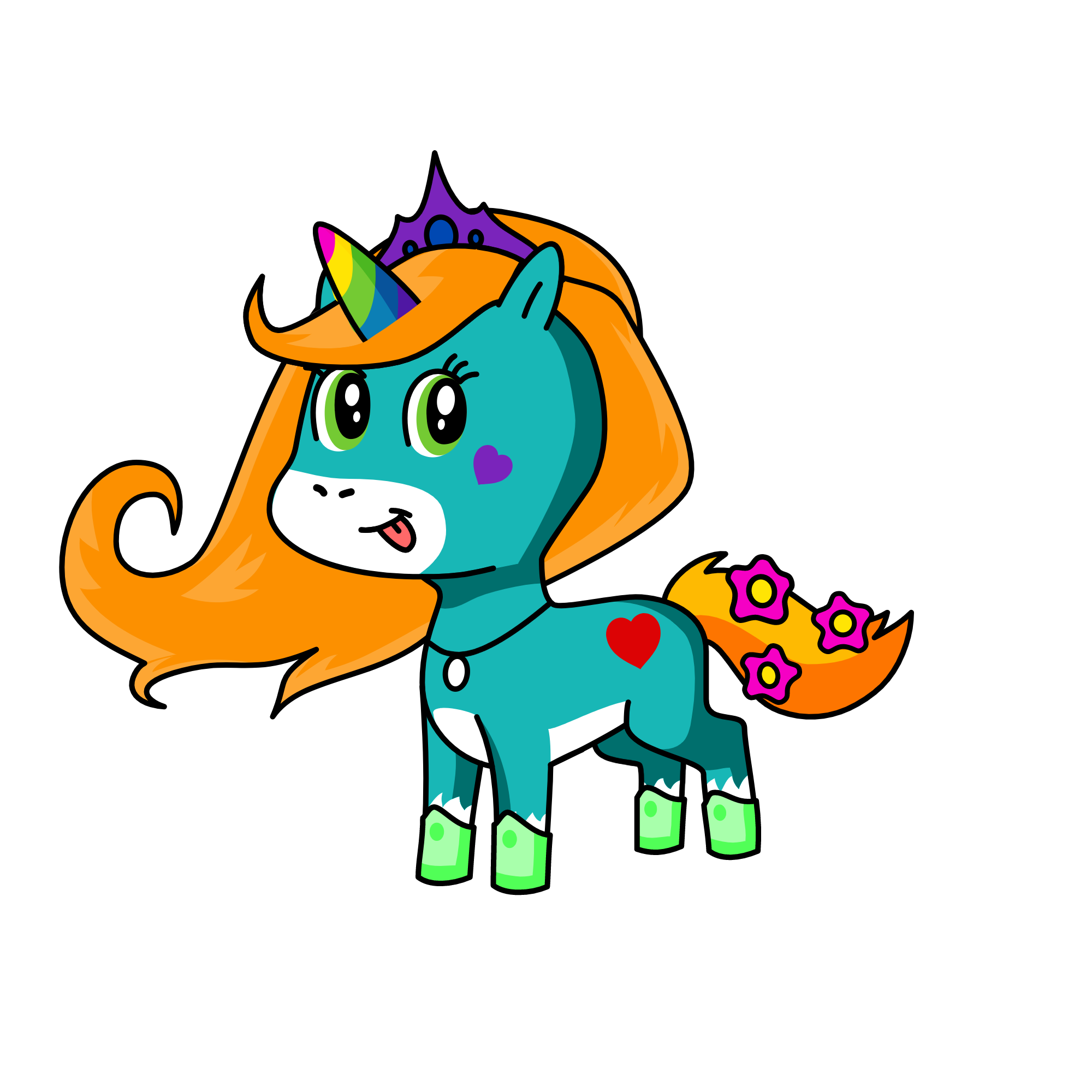 Mary, the unicorn