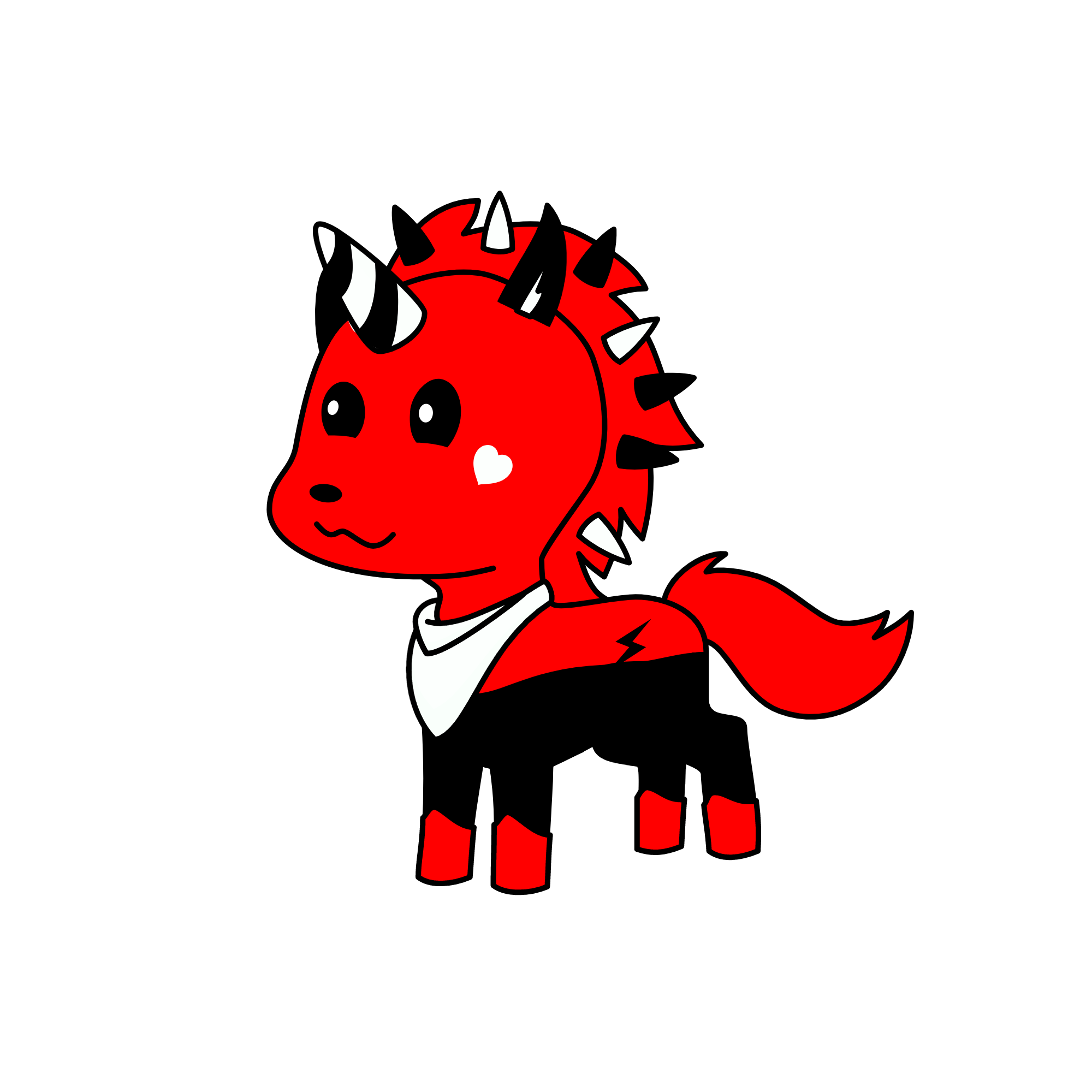 CORAZON DE FUEGO, the unicorn