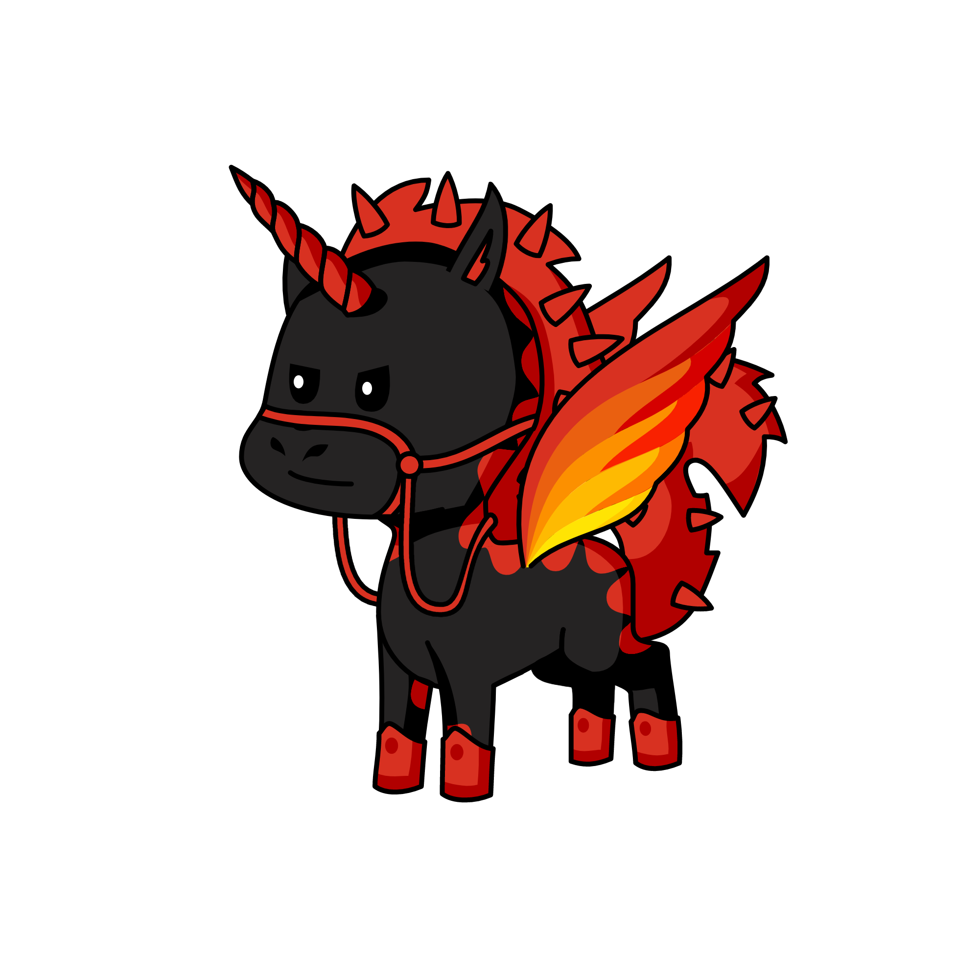no one overcomes nightly but nightly, the unicorn