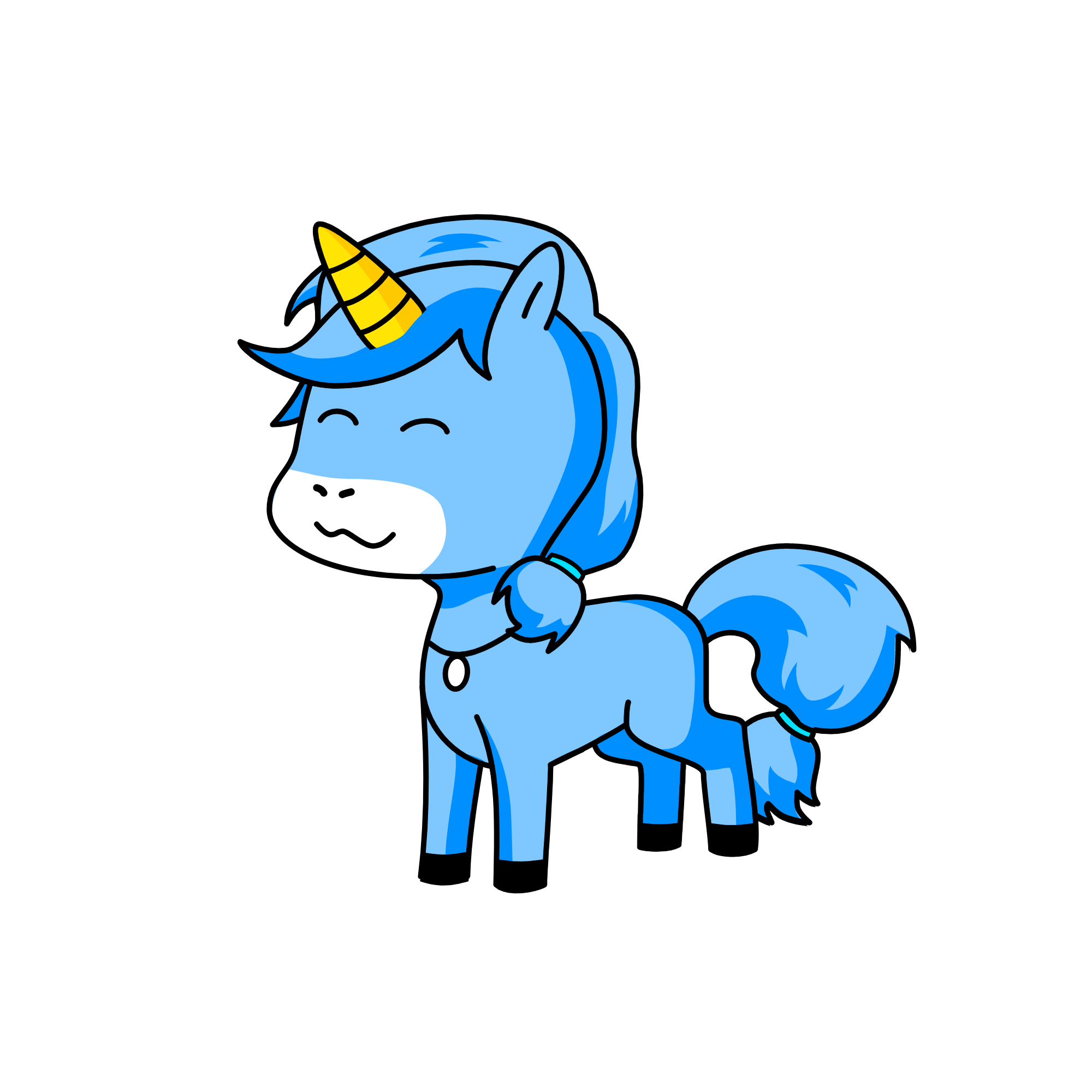 Sky, the unicorn