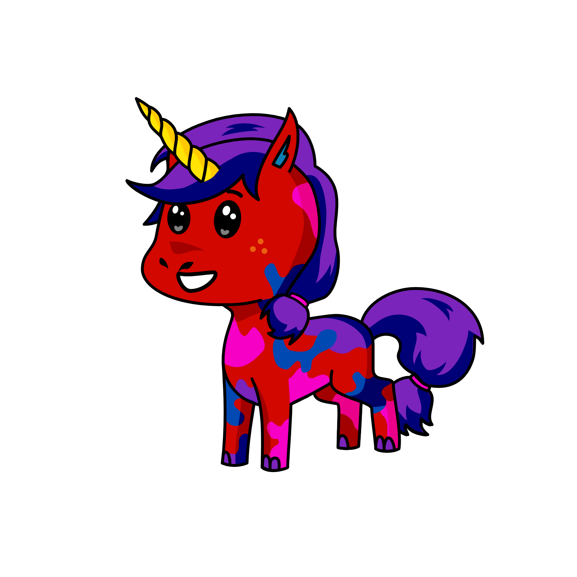 Elsa, the unicorn