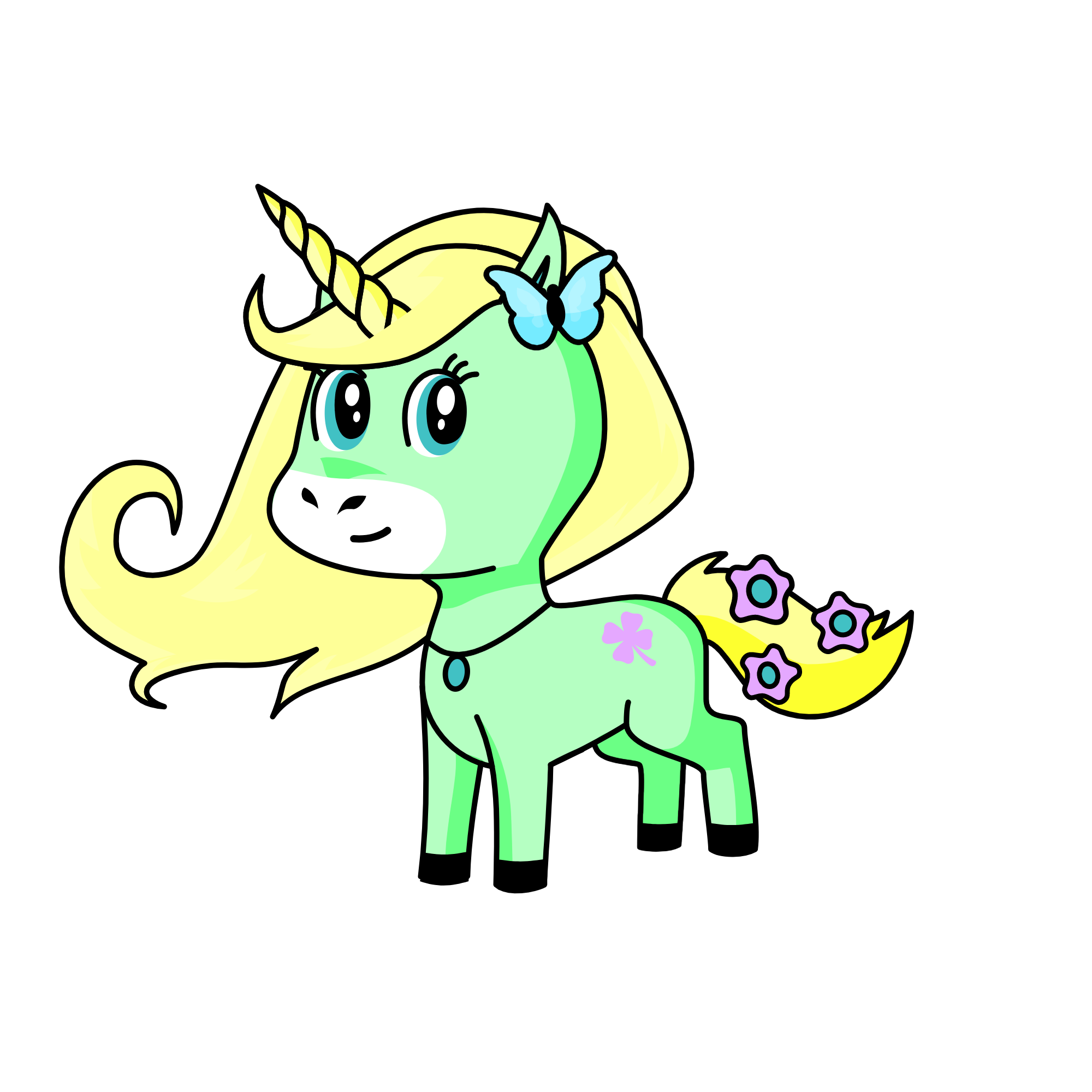 lea, the unicorn