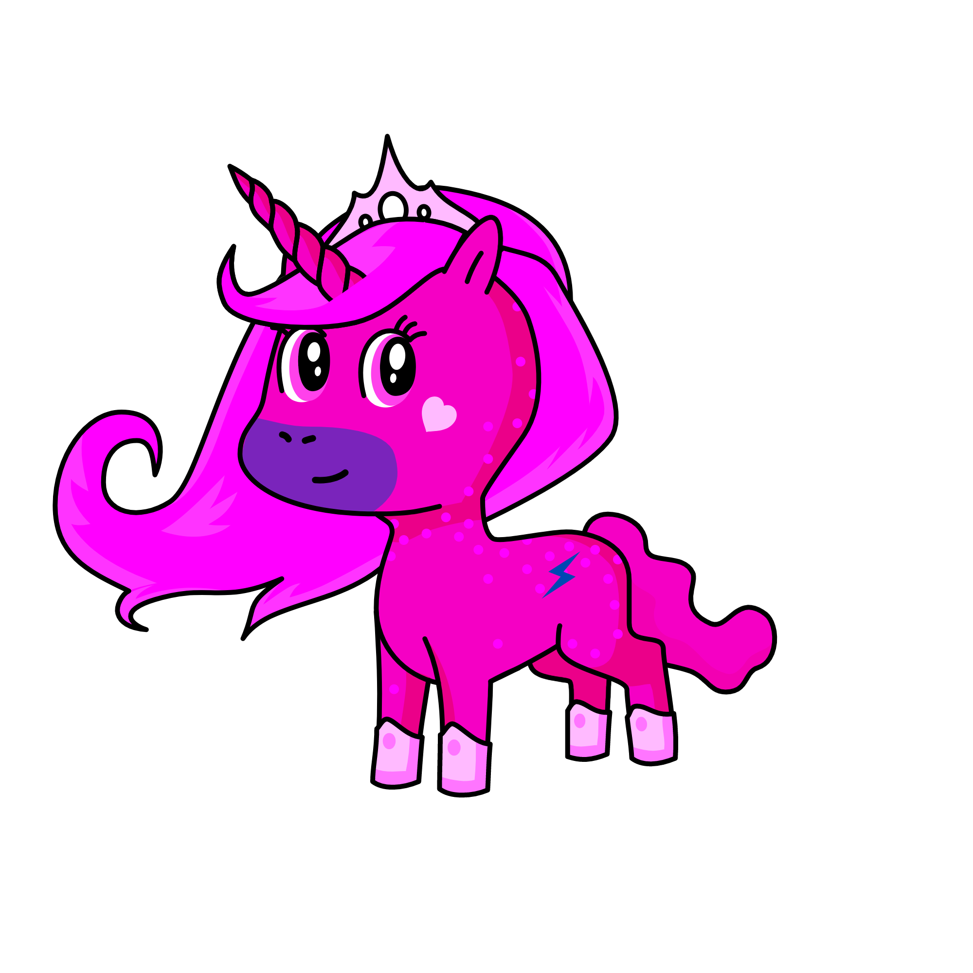 sparkle spa, the unicorn