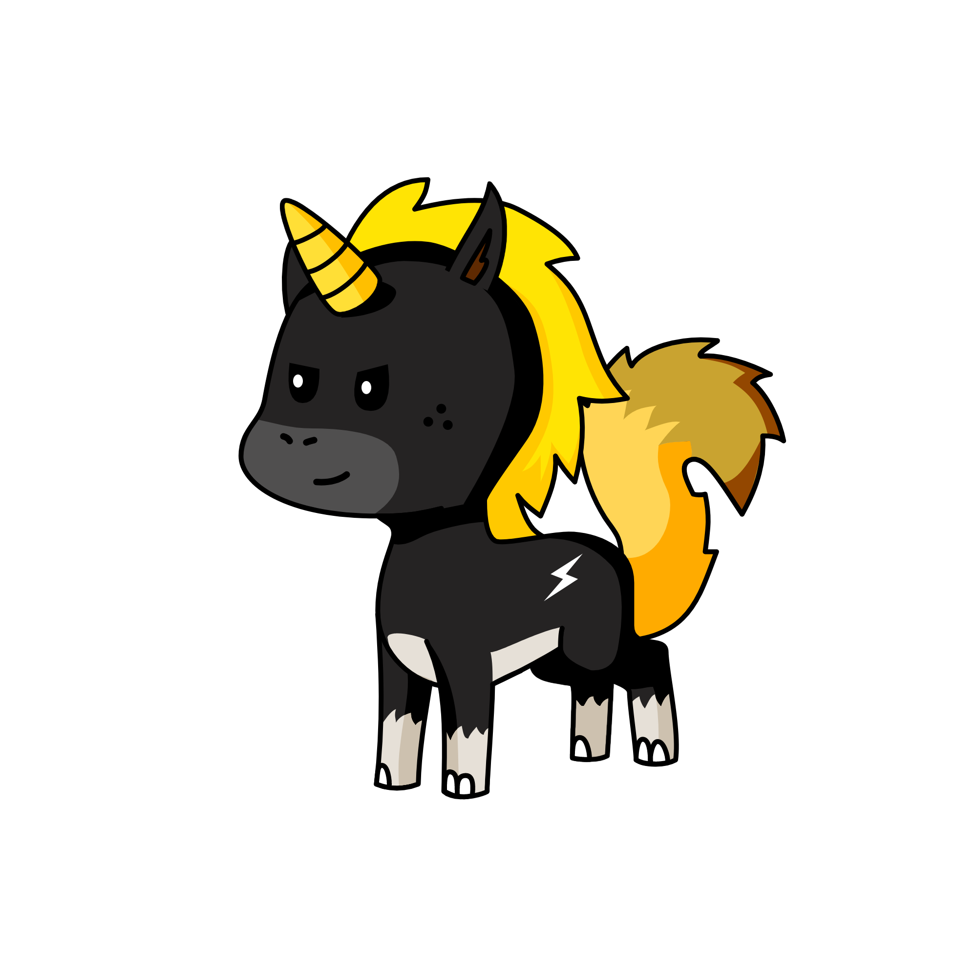 loves nightly, the unicorn
