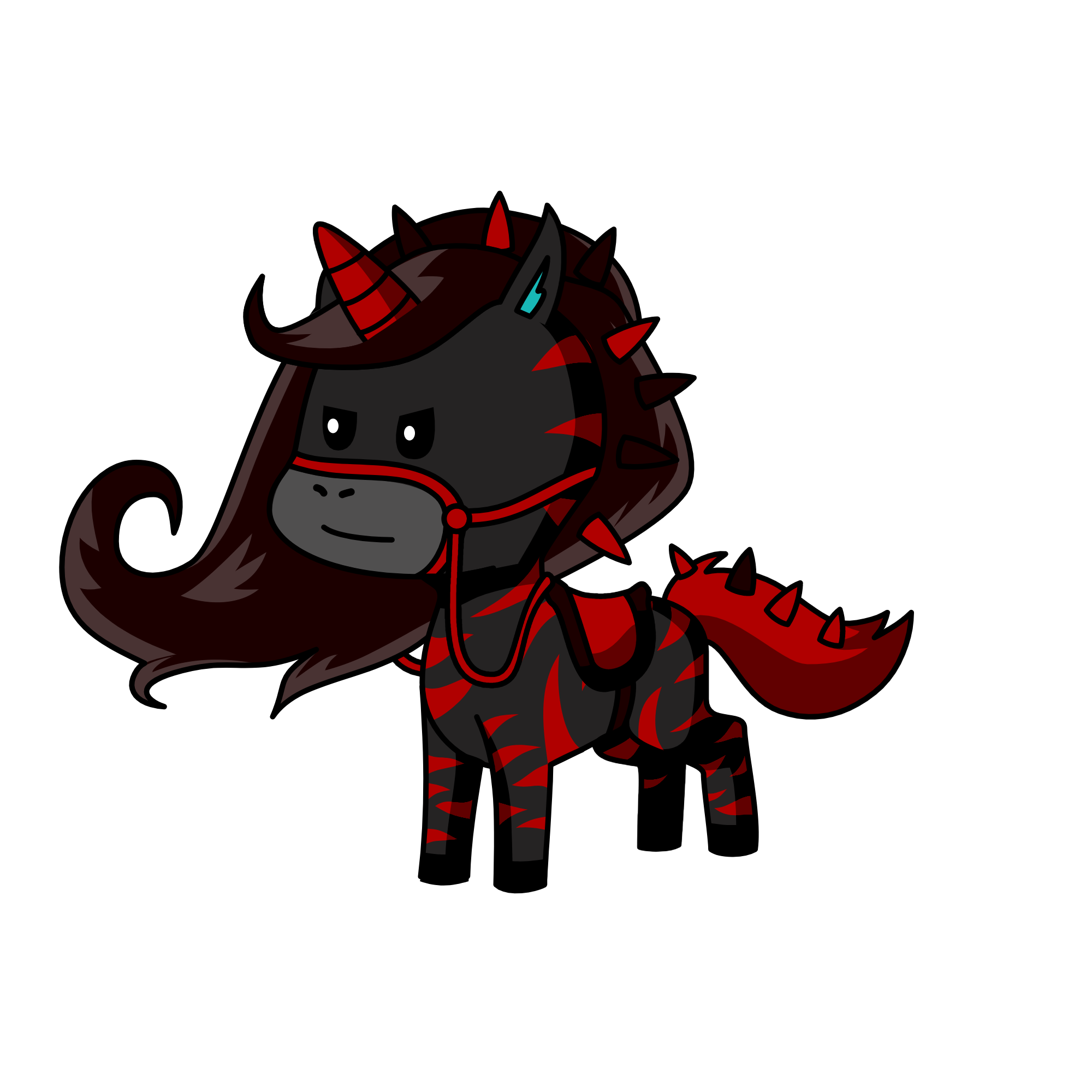 Darklander, the unicorn