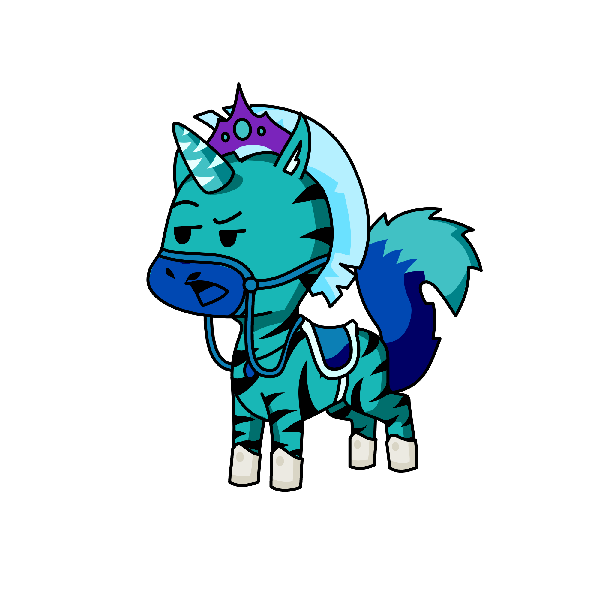 Icey, the unicorn