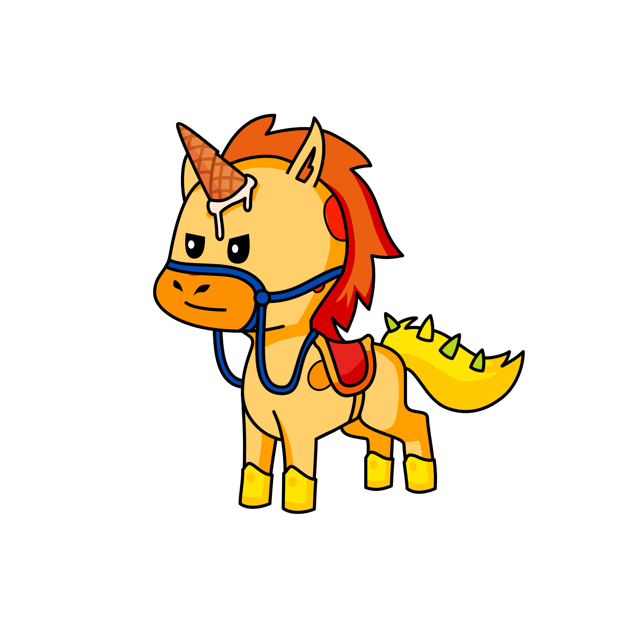 Sando, the unicorn
