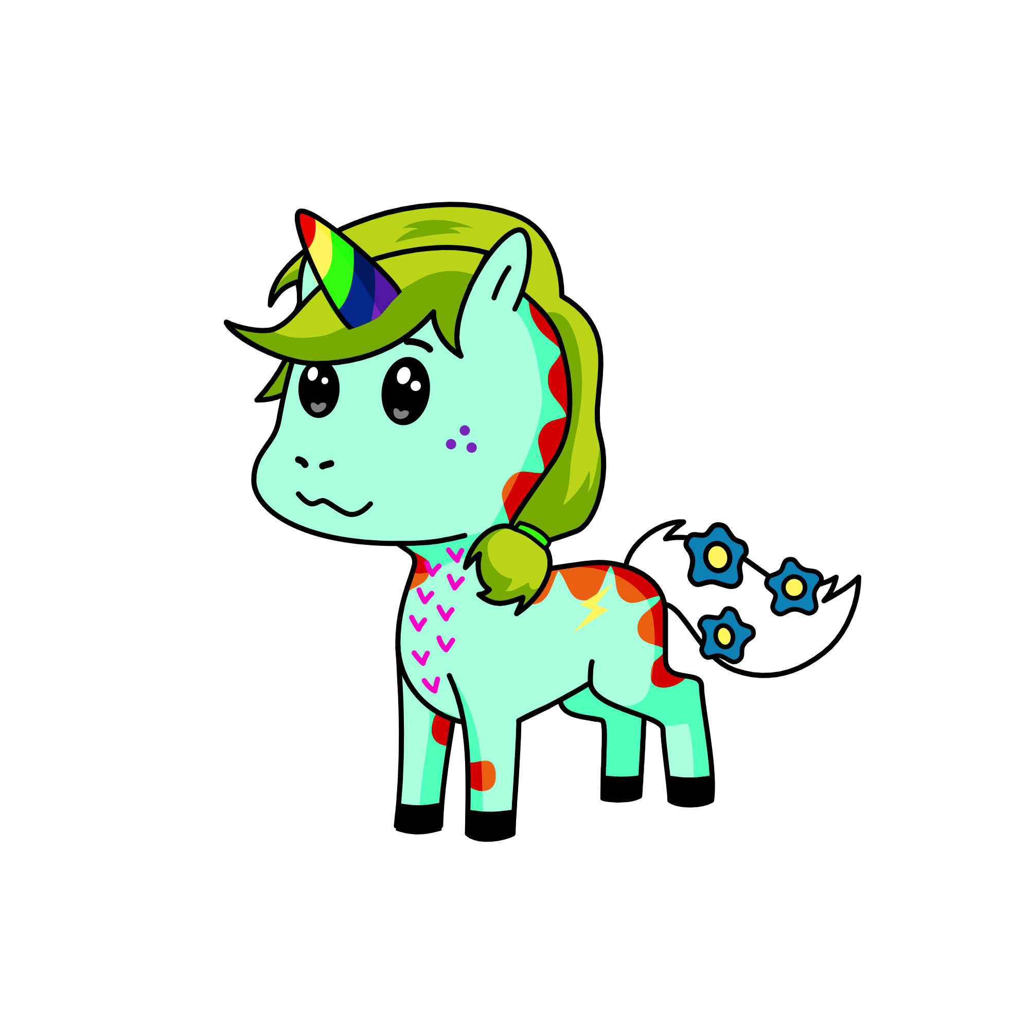 특이한유니콘, the unicorn