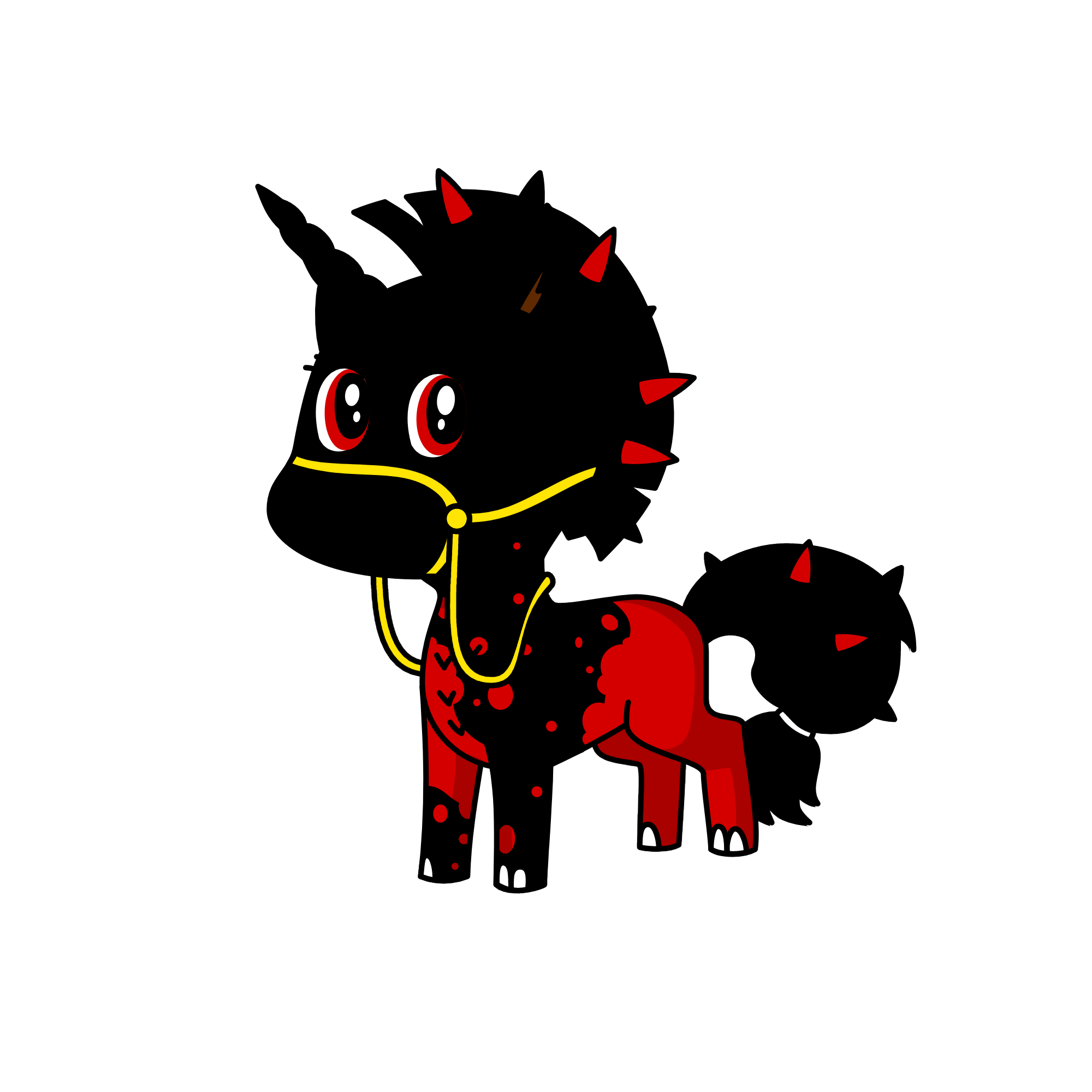 Evil Uni muahahah, the unicorn