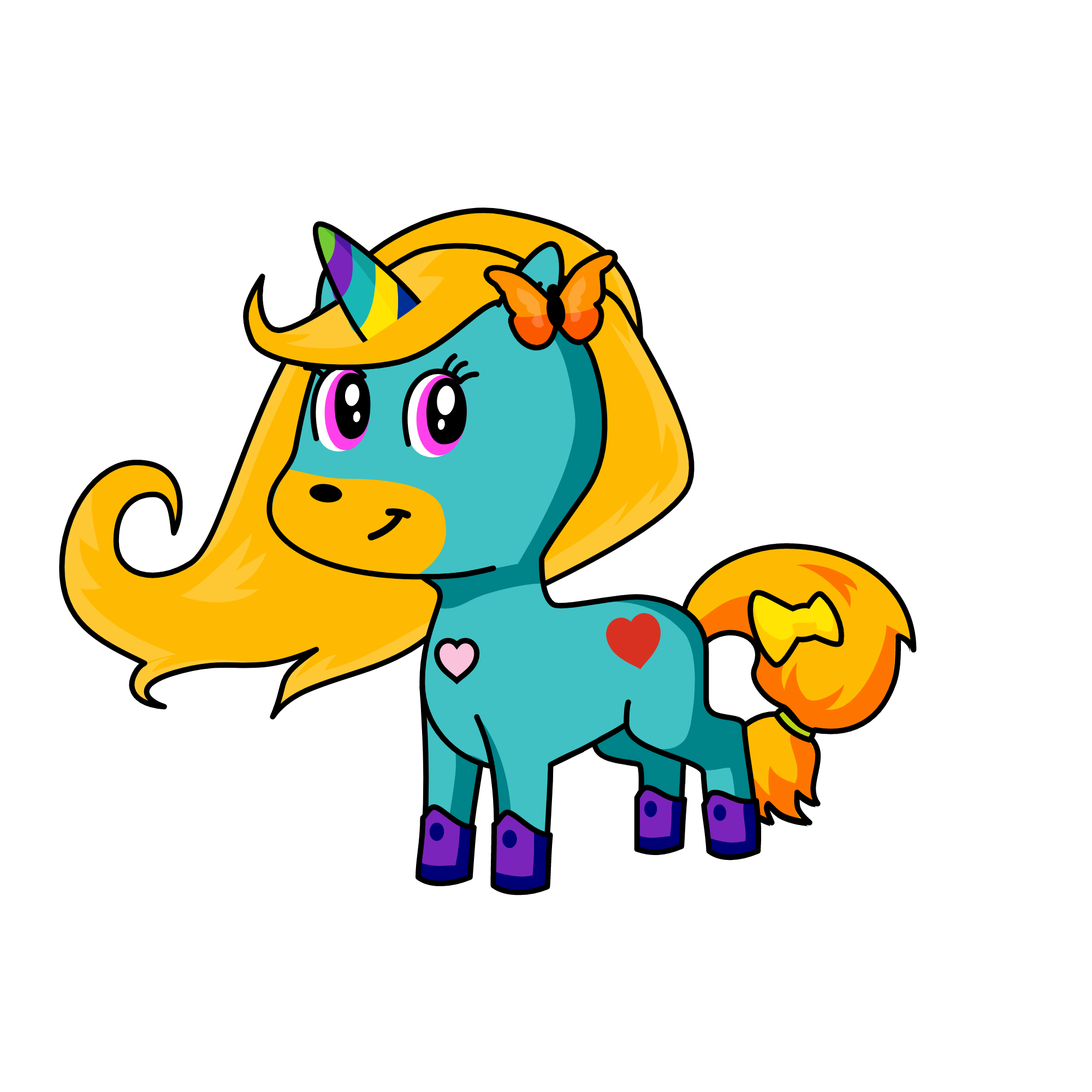 lily , the unicorn
