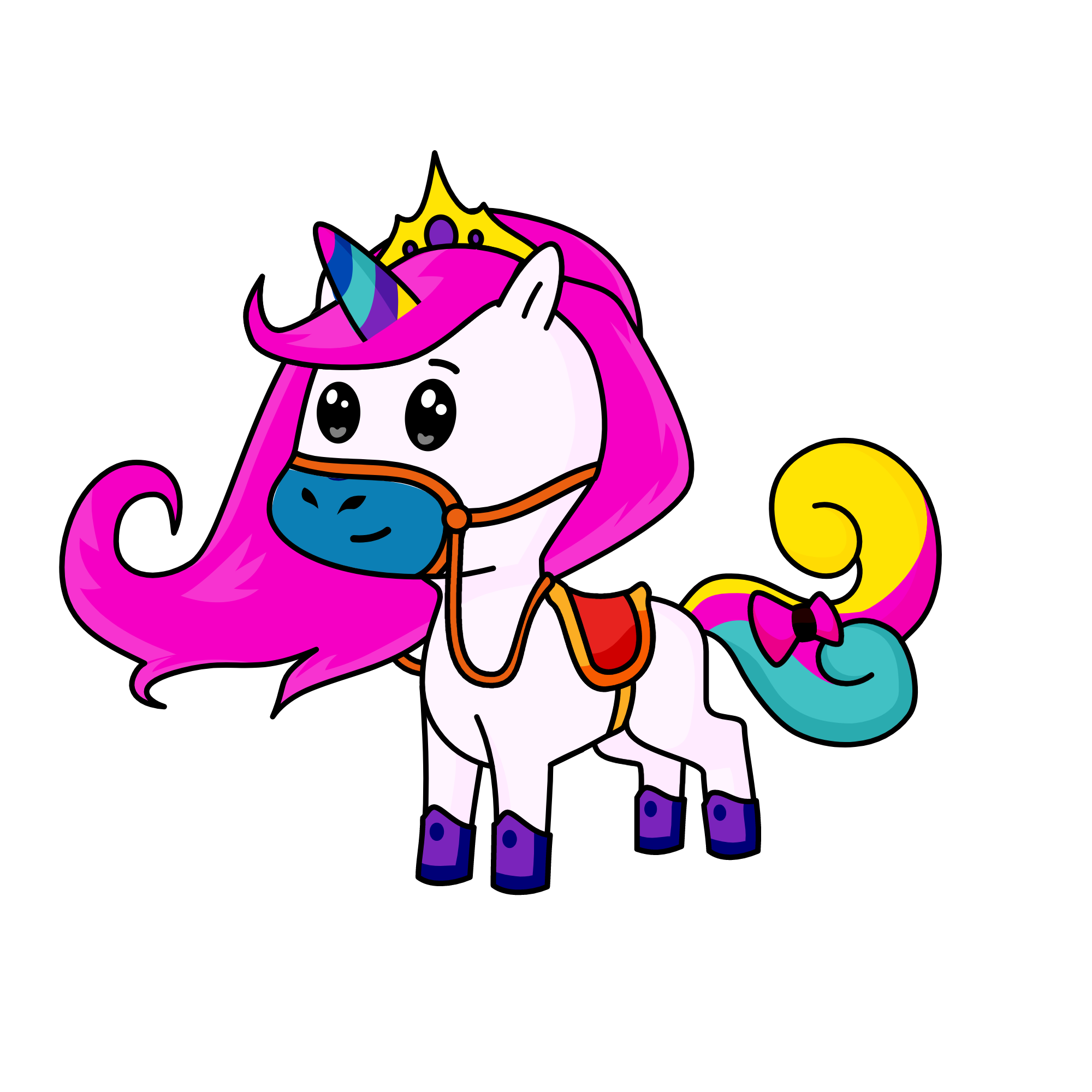 Luna , the unicorn