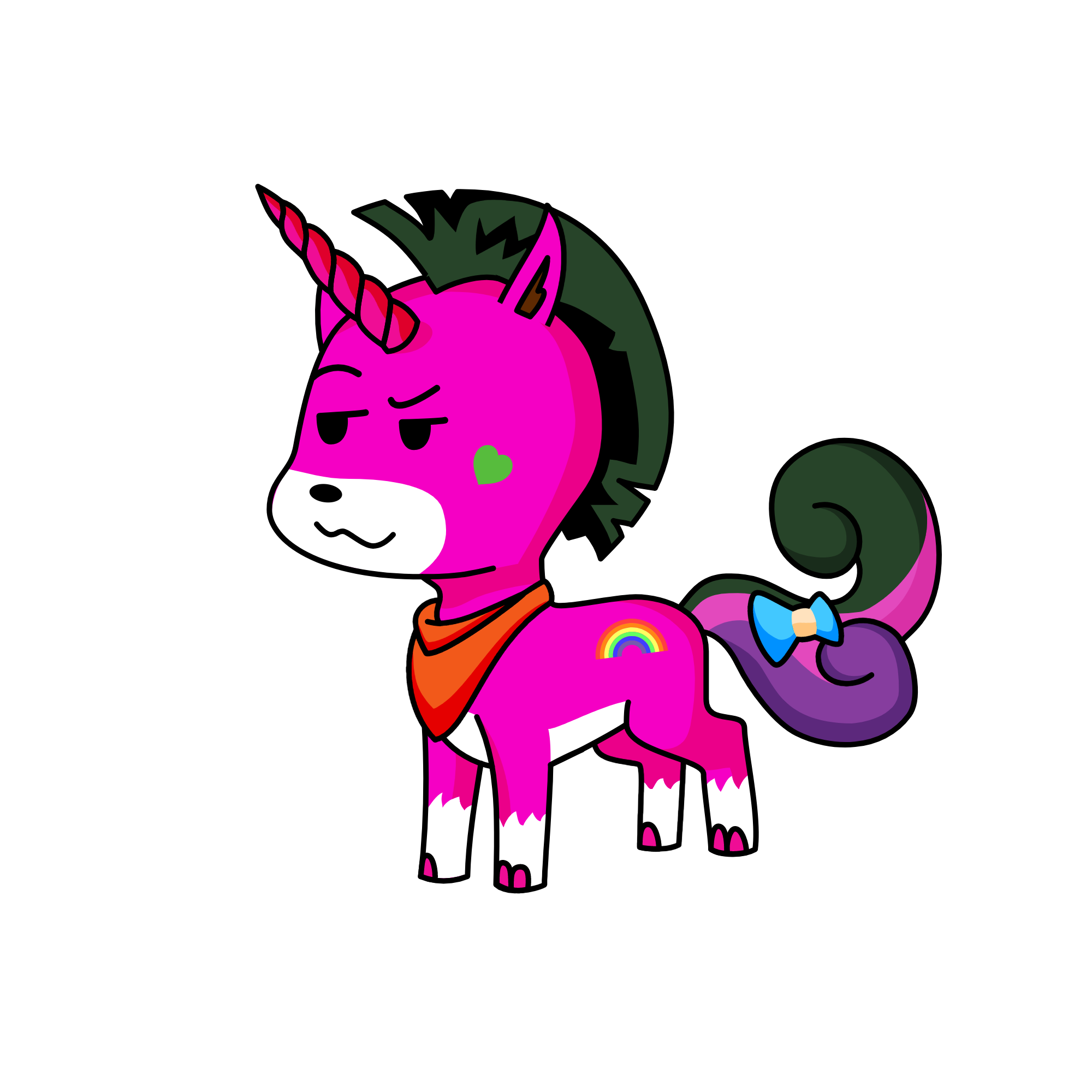 Dildonia, the unicorn