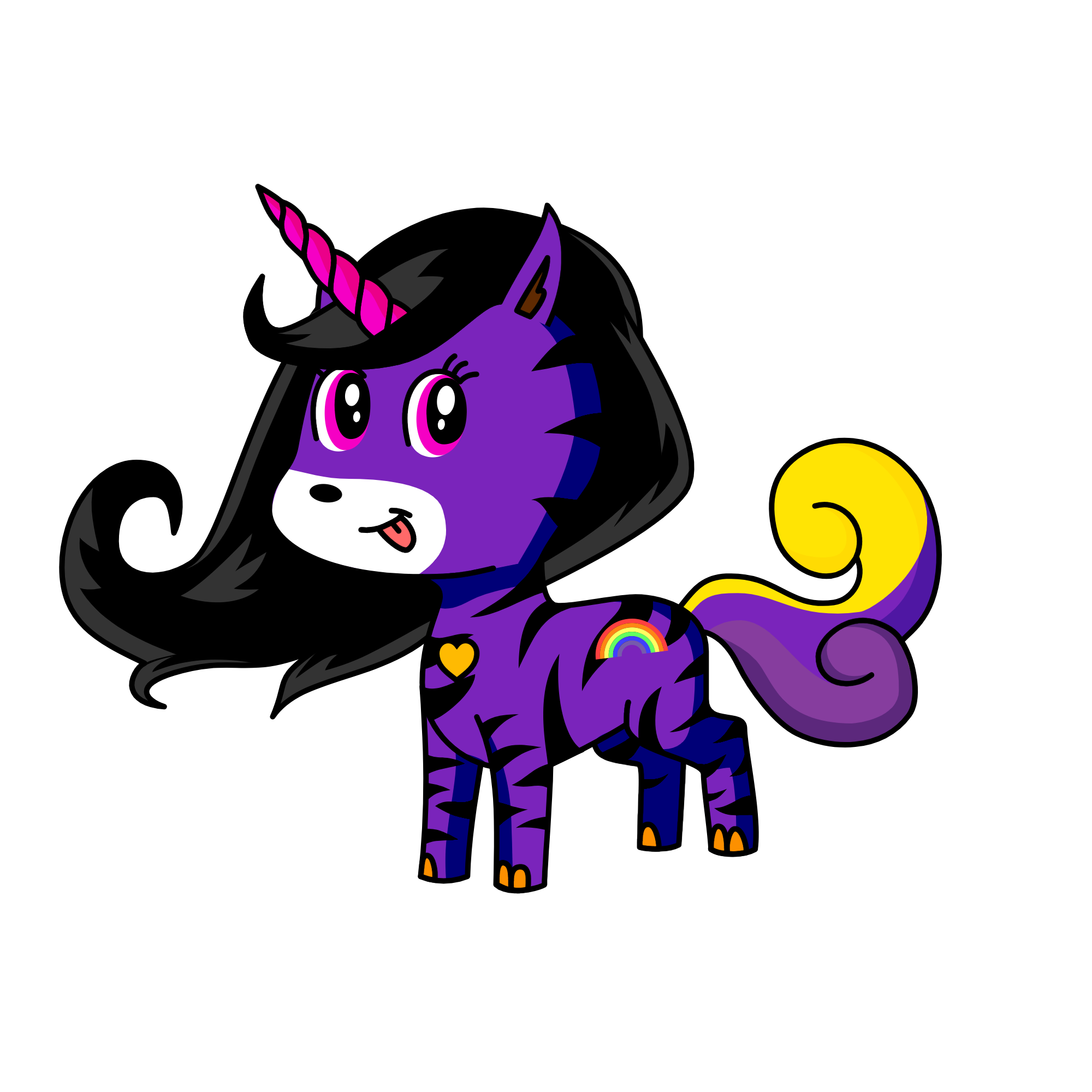 Stella, the unicorn