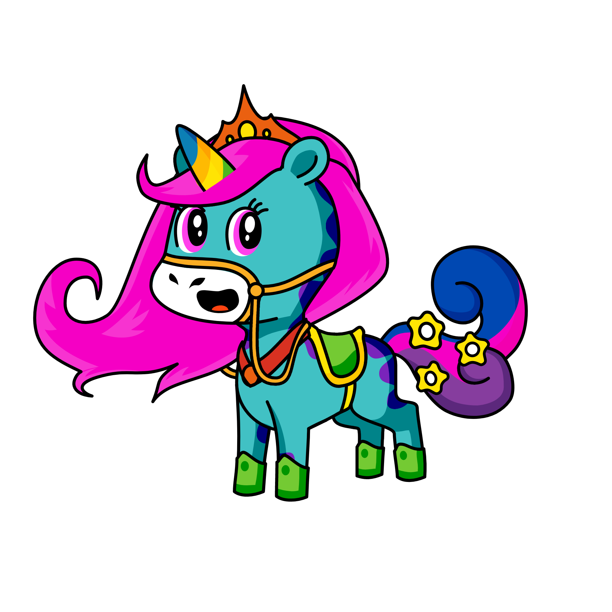 Princess (Go corona GO!✨🎉🎁☺, the unicorn
