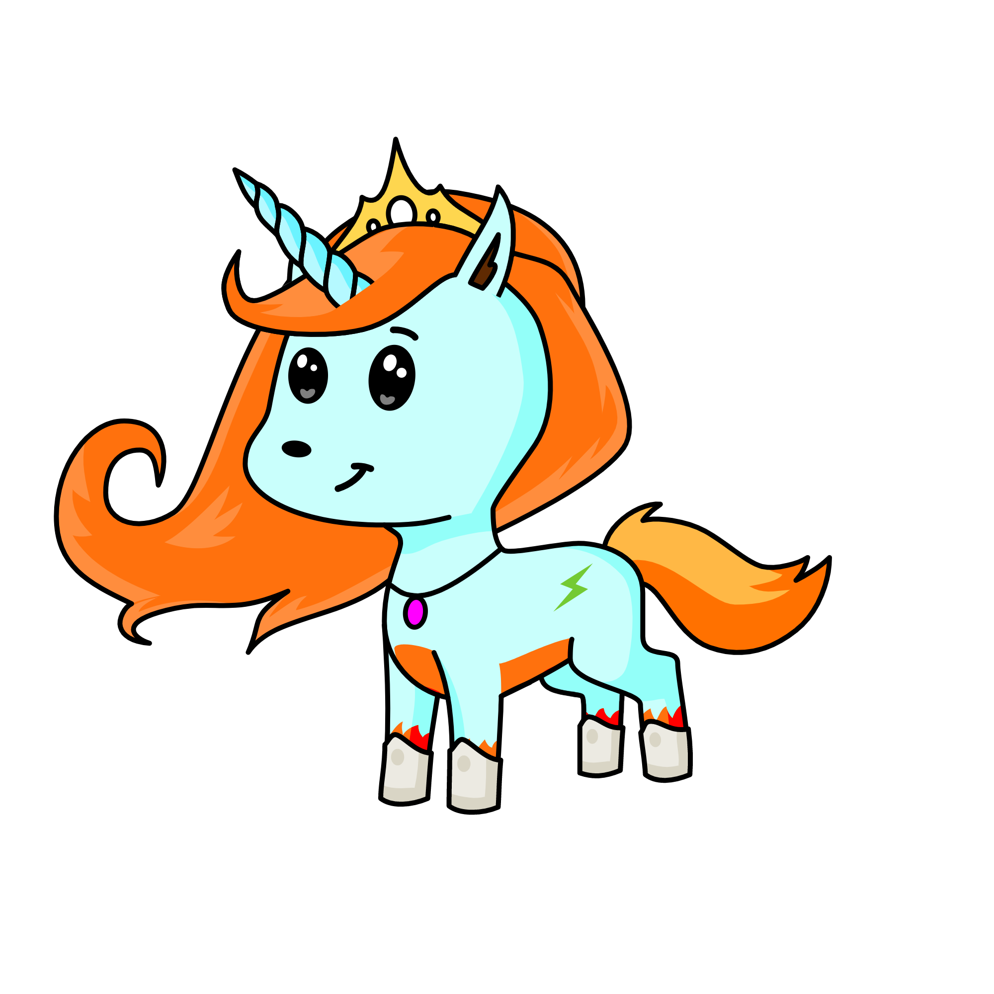 22, the unicorn