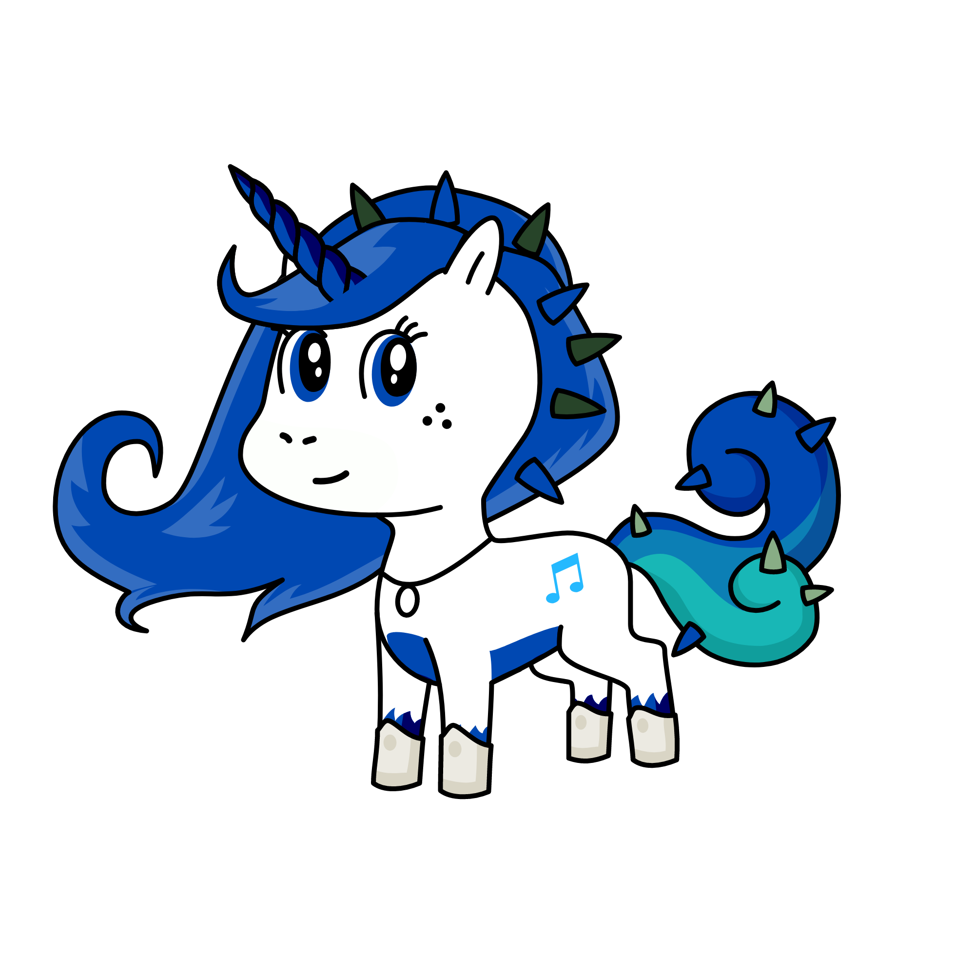 Luna, the unicorn