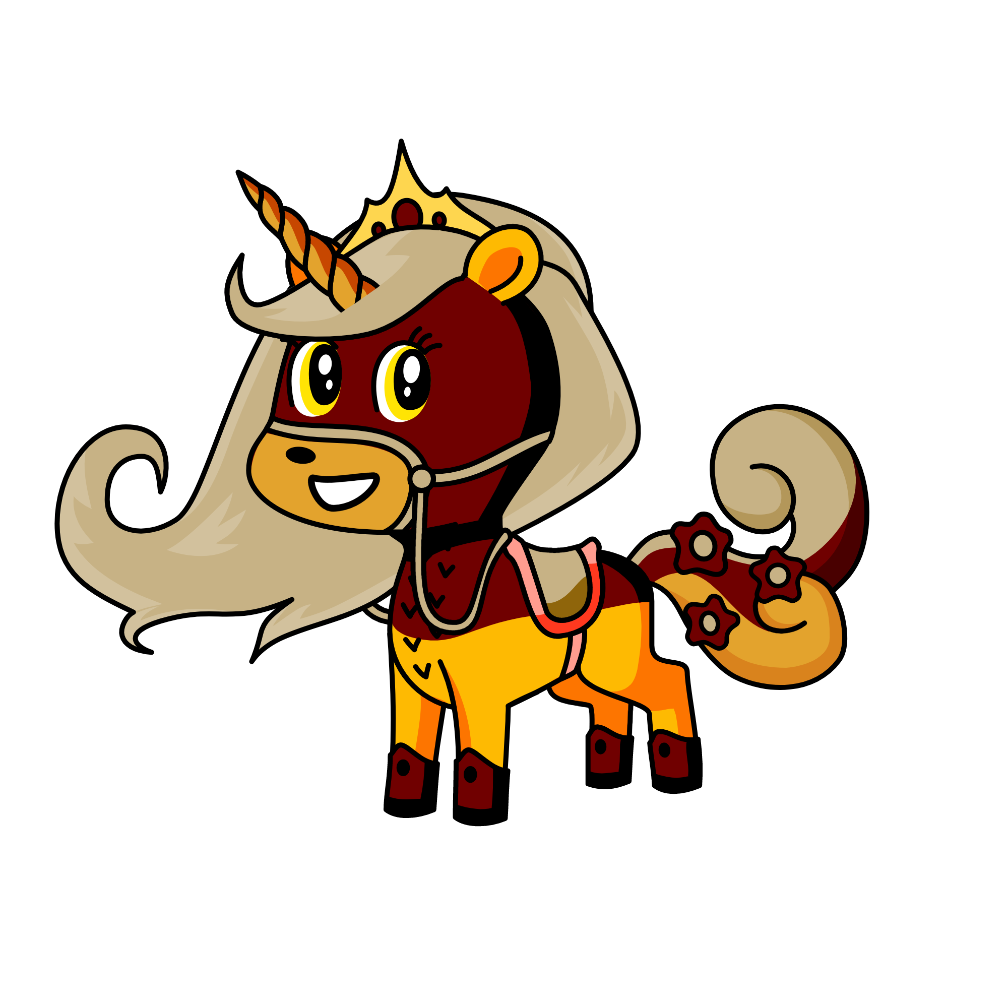 Princess Honeybear, the unicorn