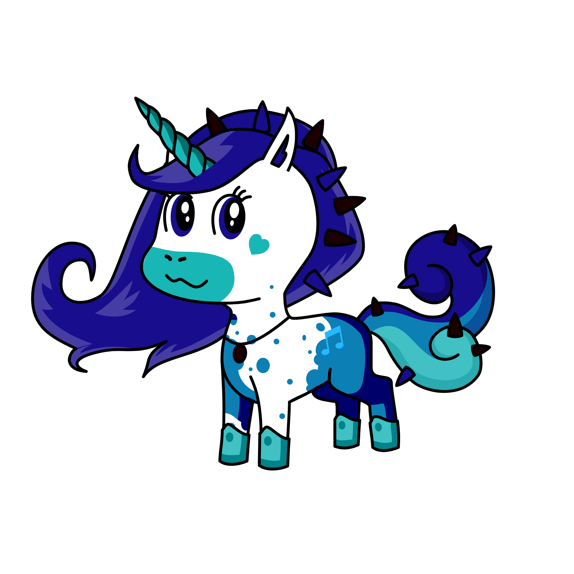 luna, the unicorn
