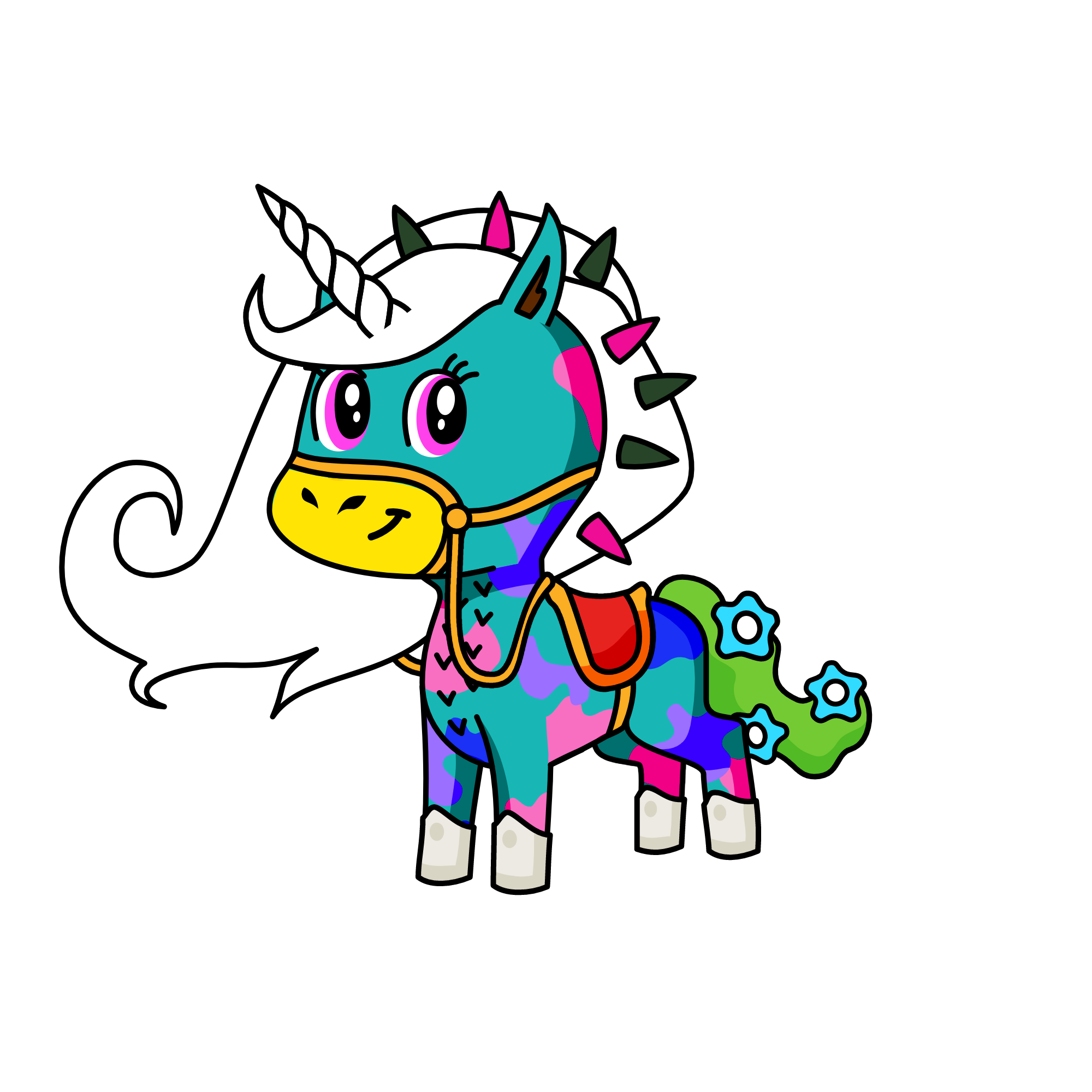 bird, the unicorn